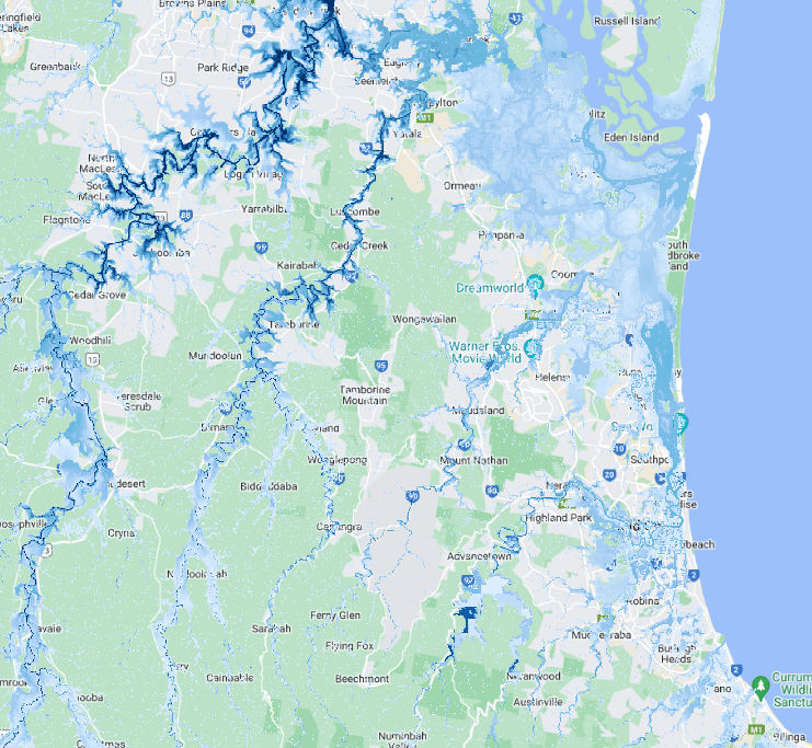 Gold Coast River Flood
