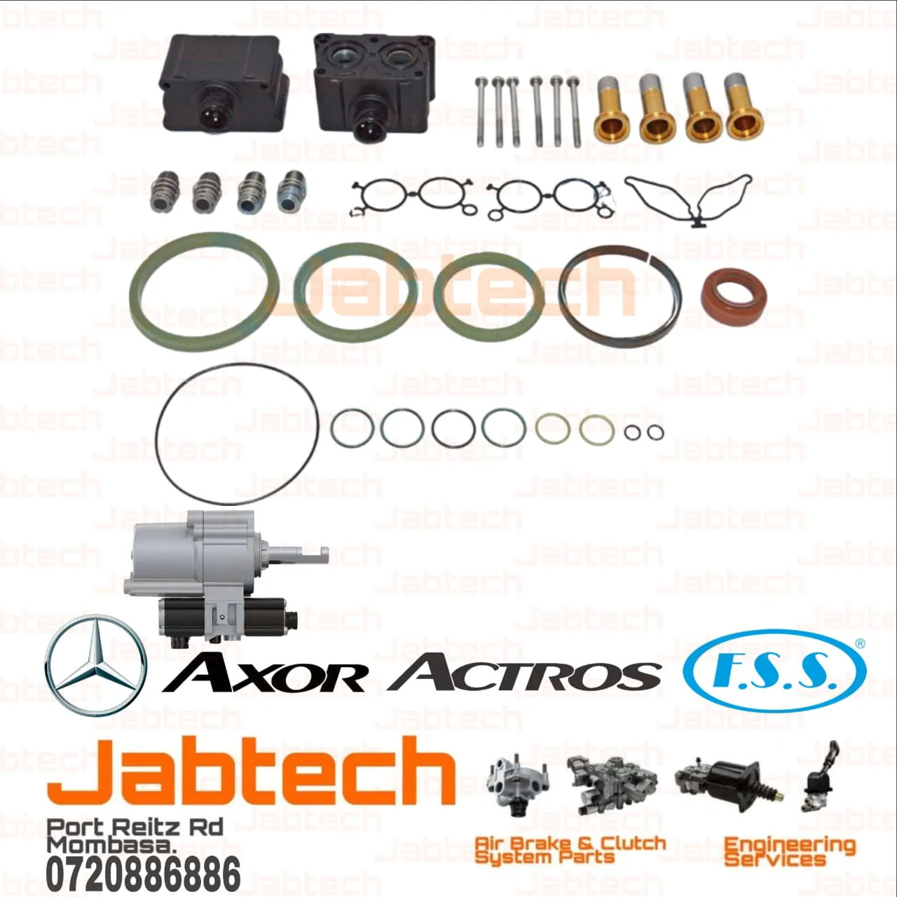 Gear Shift Valve Repair Kit Actros Axor MP1