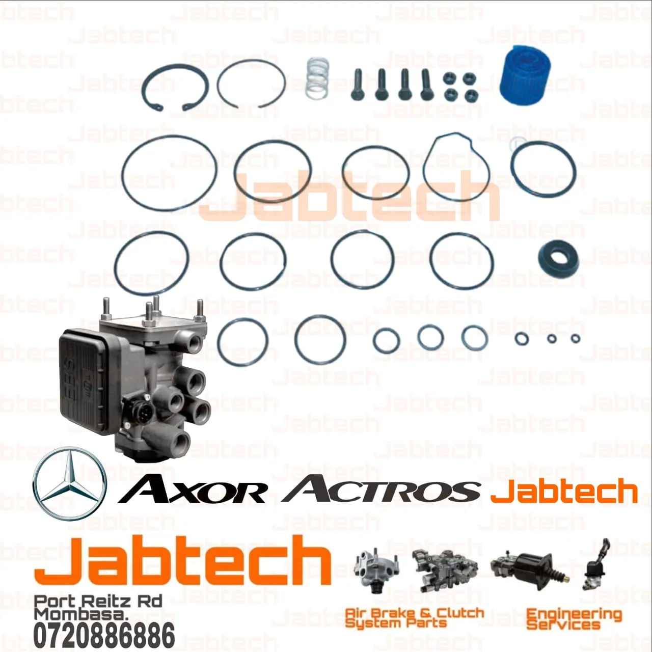 Trailer Control Valve Repair Kit MAN