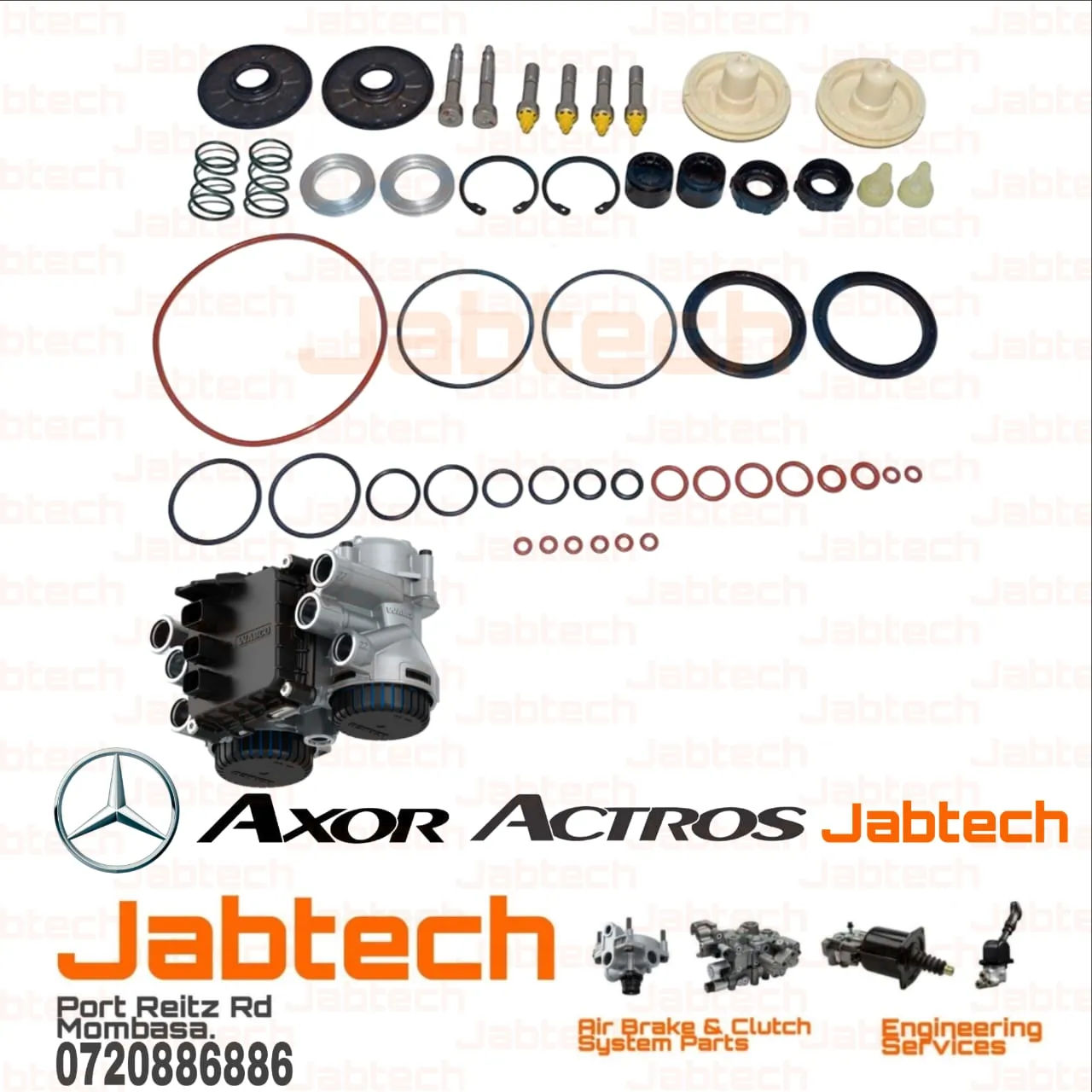 ABS Modulator Valve Repair Kit Actros MP4