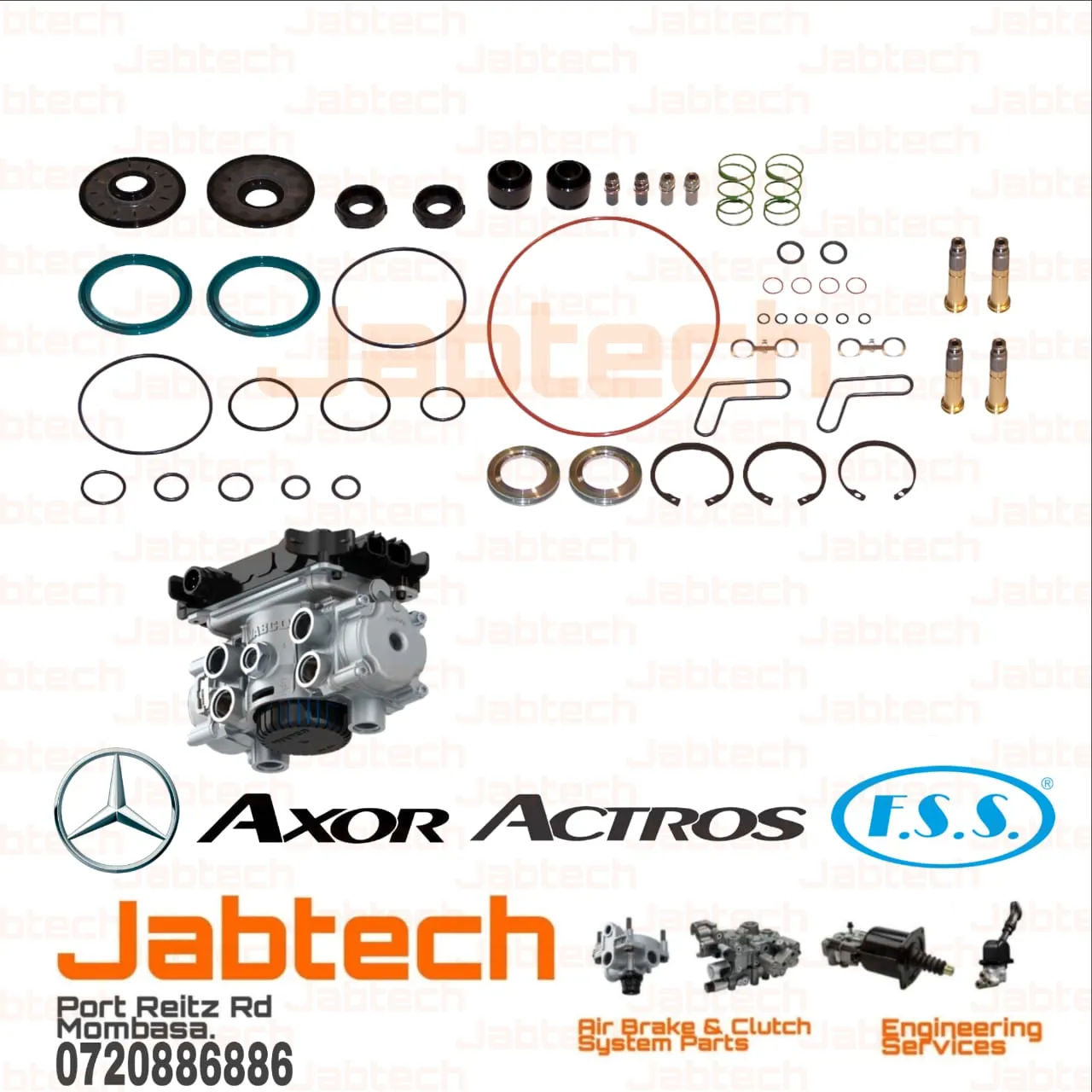 ABS Modulator Valve Repair Kit Actros Axor