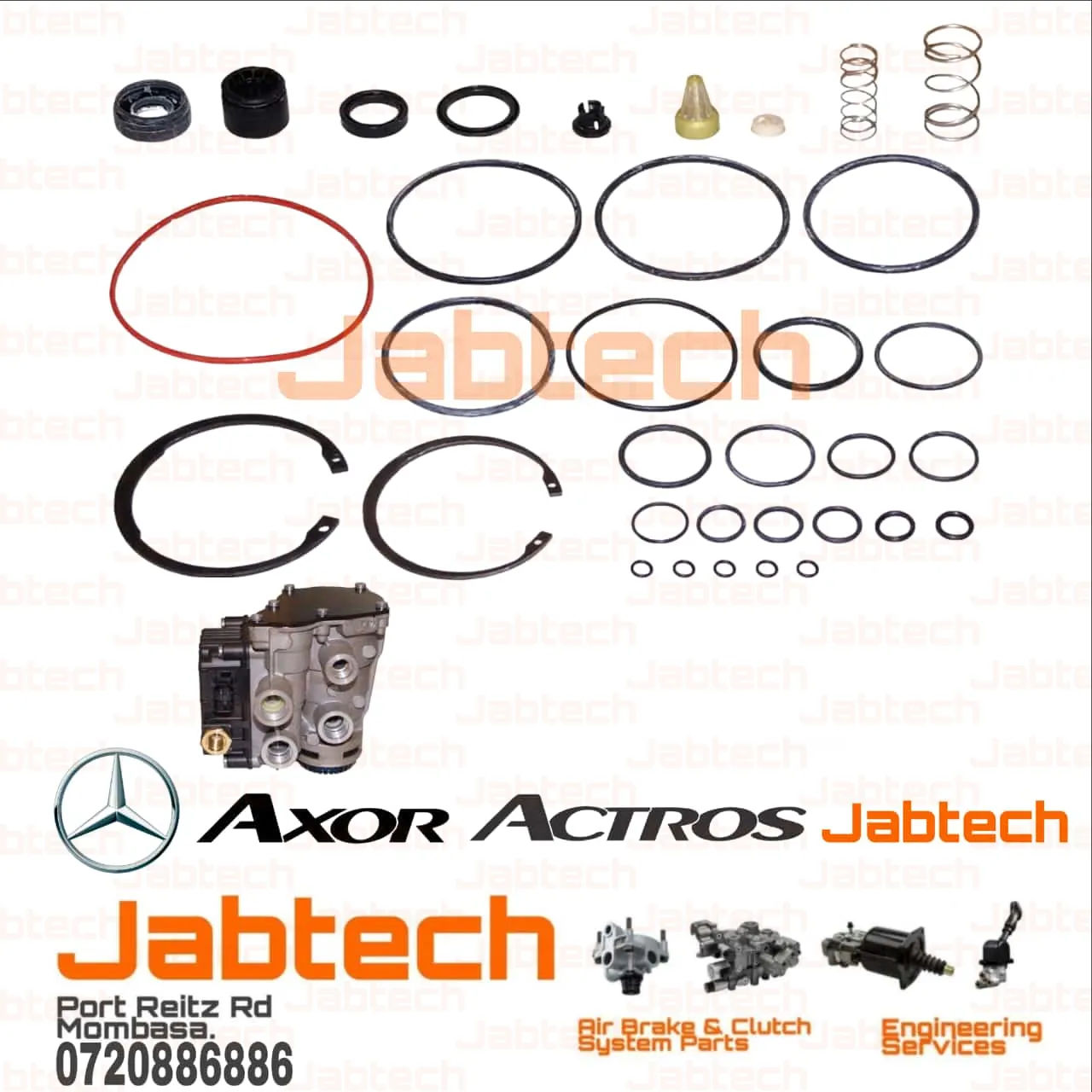 Trailer Control Valve Repair Kit Actros MP4