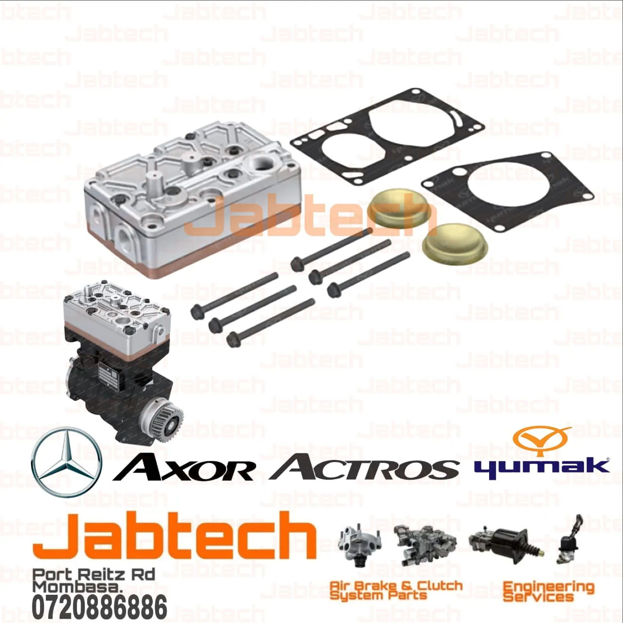 Compressor Head Actros MP3 Voith Type