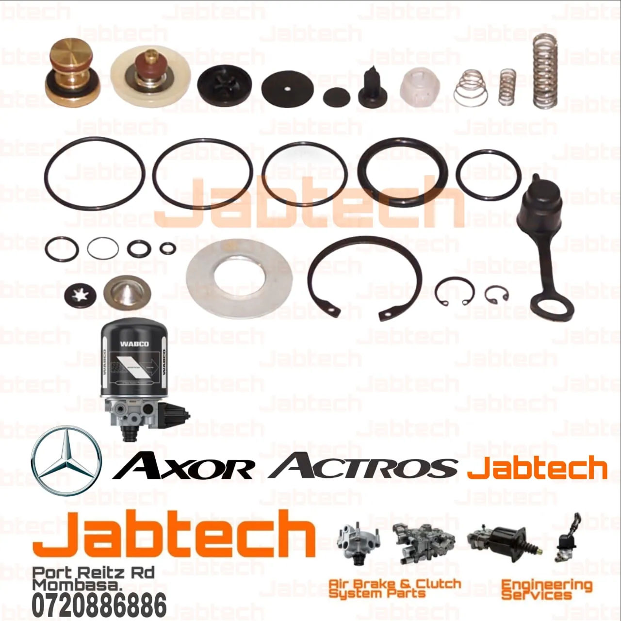 Air Dryer Valve Repair Kit Actros Axor MP1/2/3