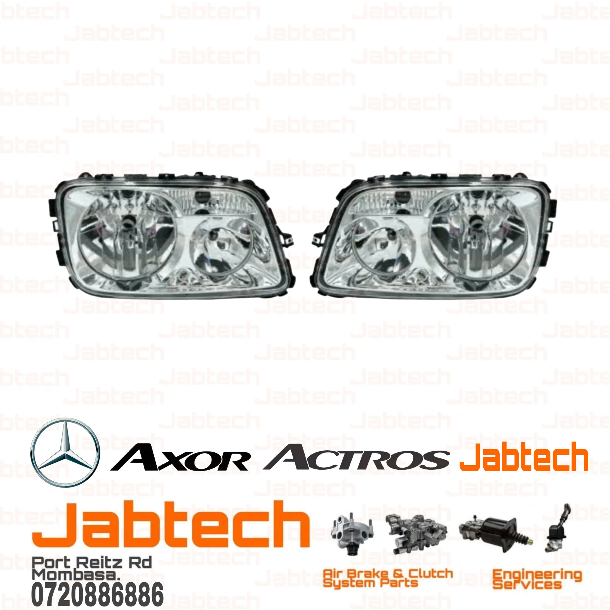Headlight Actros MP2