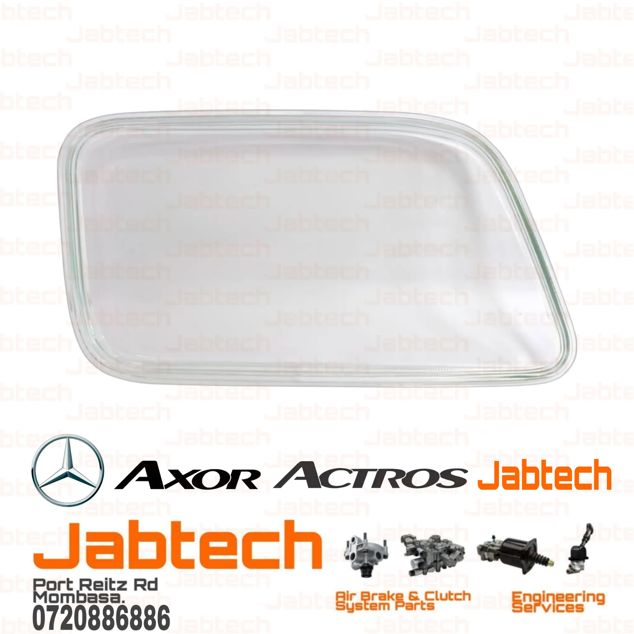 Headlight Glass Actros MP3 Left