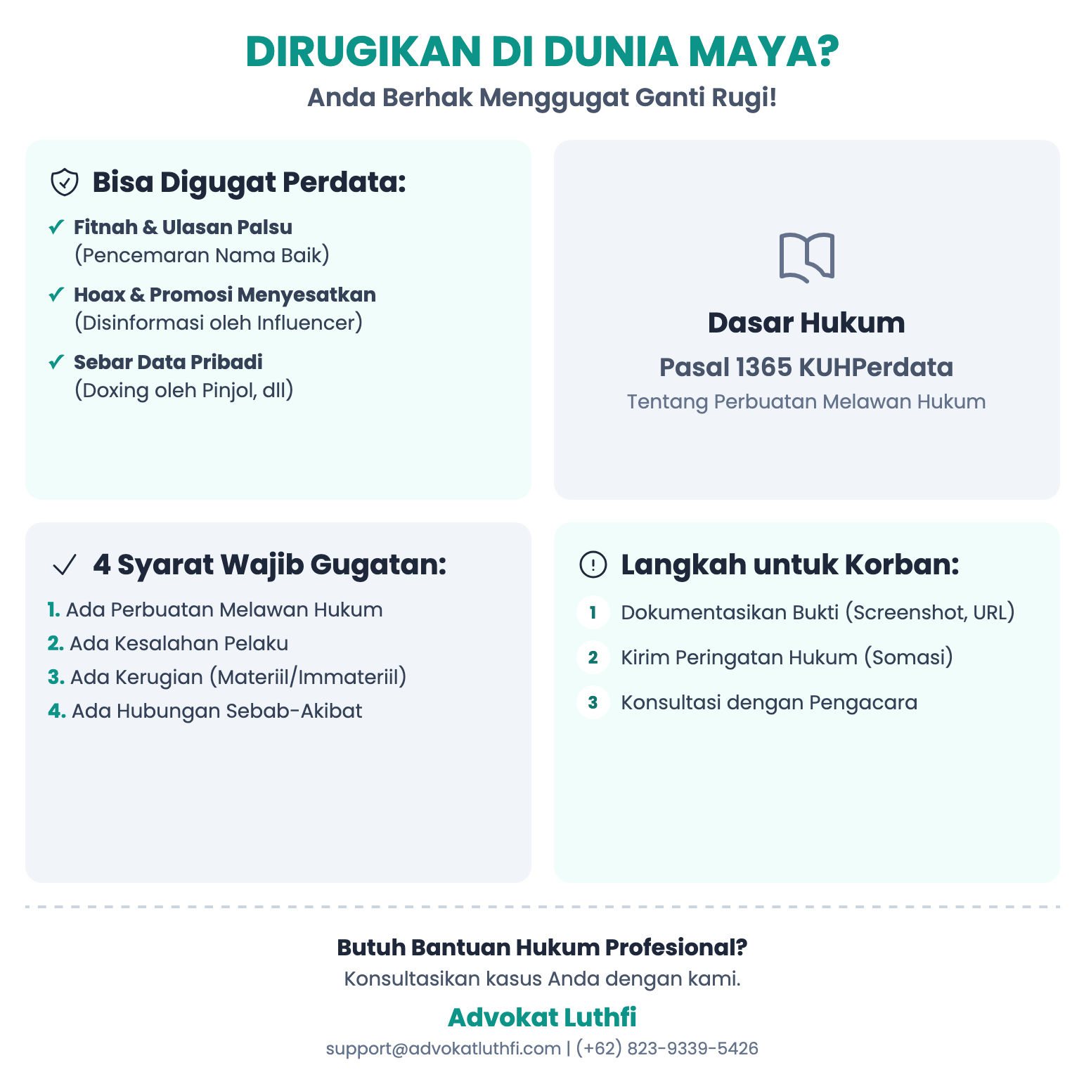 infografik hukum ranah digital indonesia