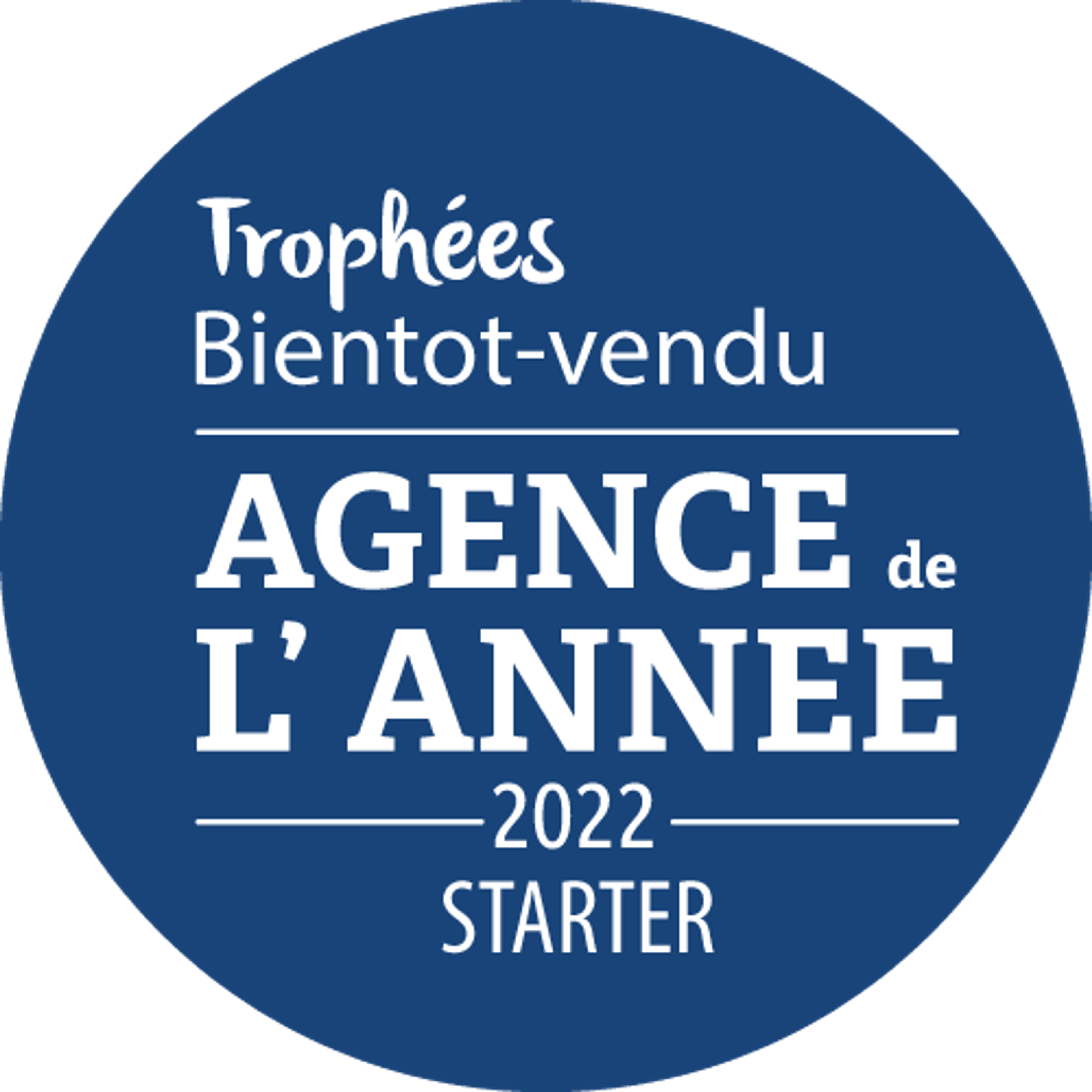Agence de l'année 2022 - Starter Agence de l'année 2022 - Starter
