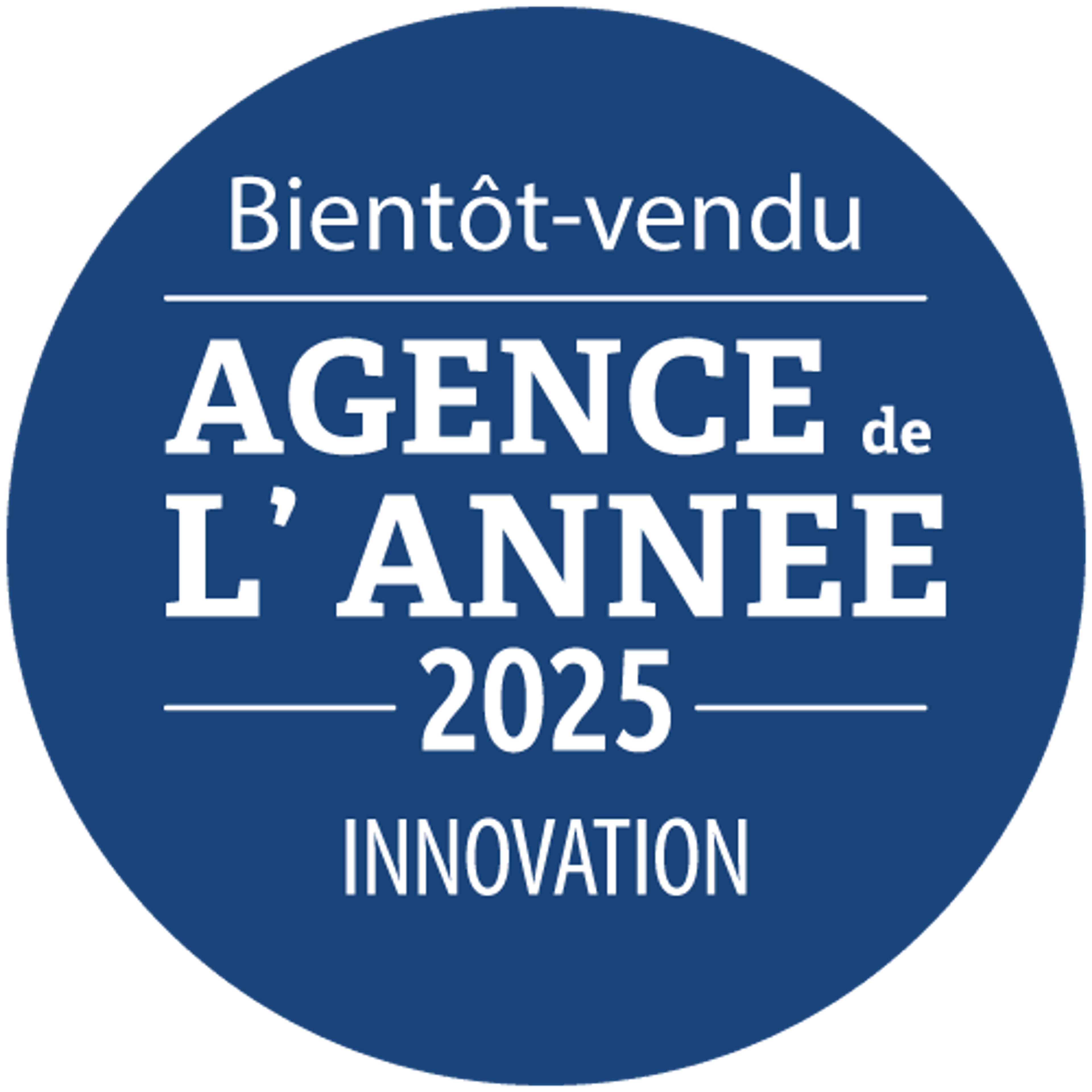 Agence de l'année 2025 - Prix innovation Agence de l'année 2025 - Prix innovation