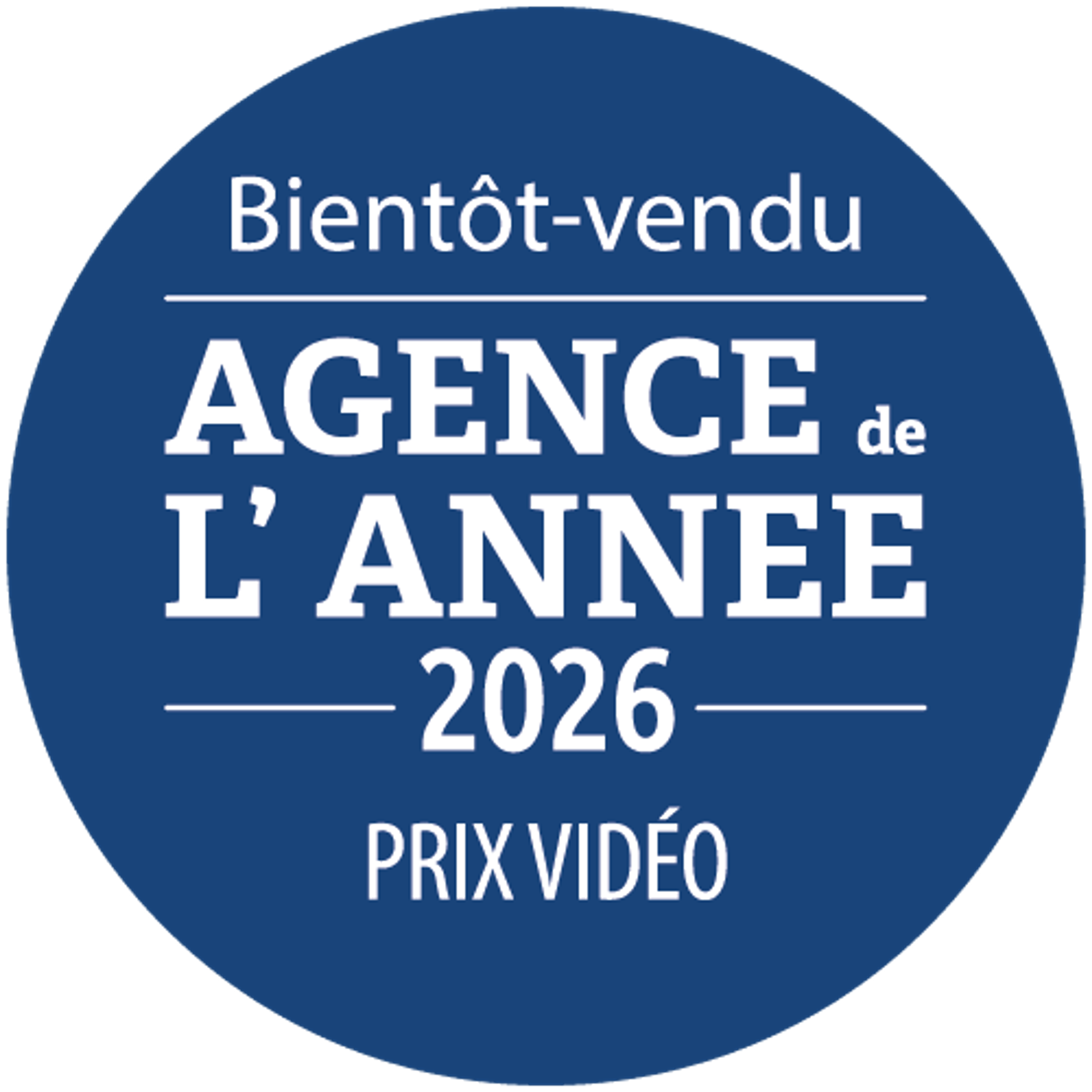 Agence de l'année 2026 - Prix vidéo Agence de l'année 2026 - Prix vidéo