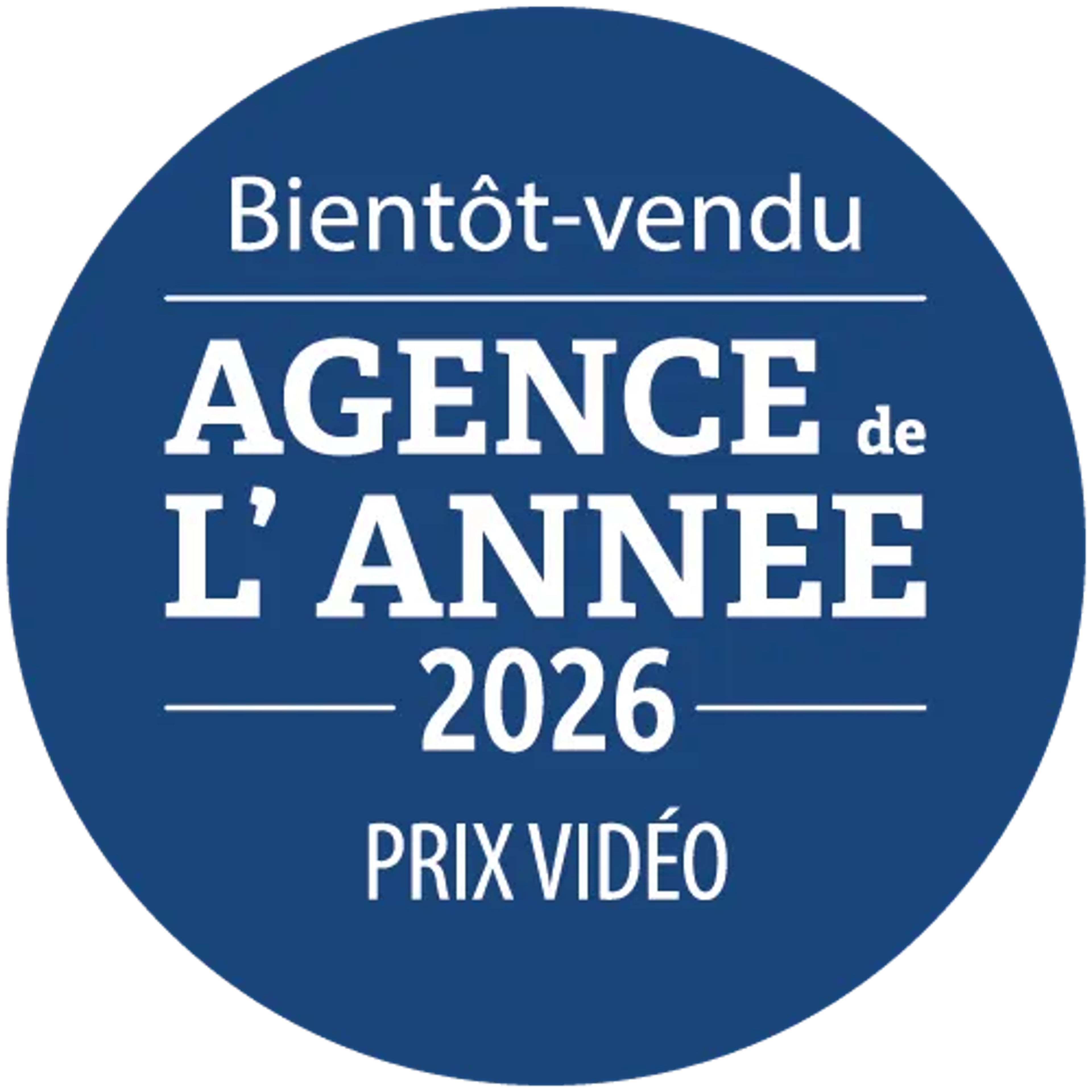 Agence de l'année 2026 - Prix vidéo Agence de l'année 2026 - Prix vidéo