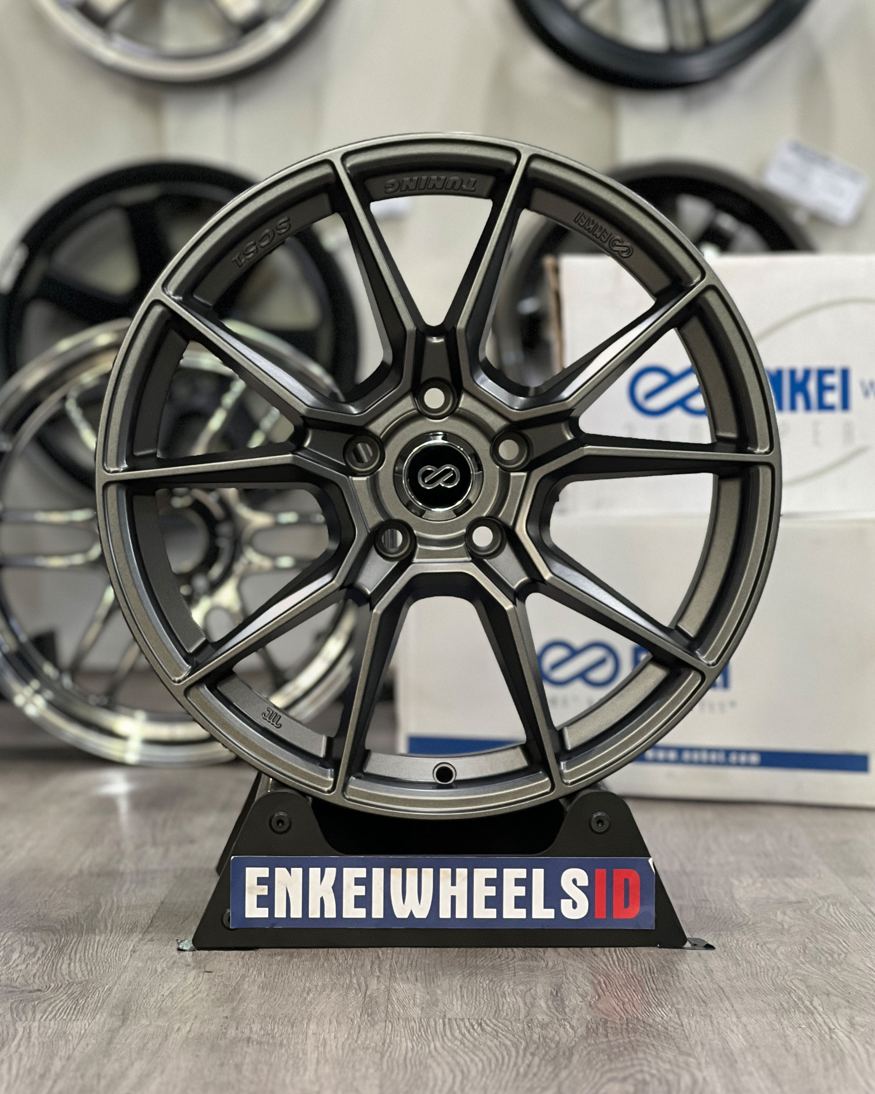 Enkei SC51 18 Semi Matte Gunmetal
