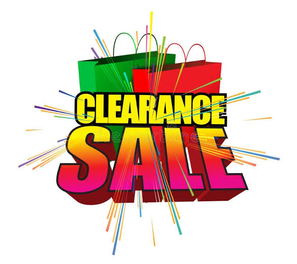Clearance Sale