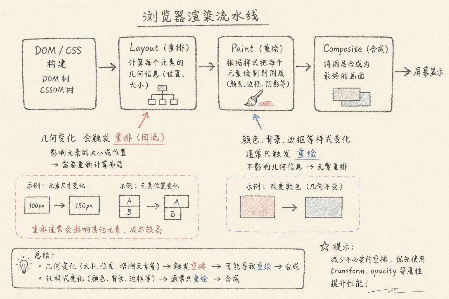 从 Layout 到 Paint 再到合成