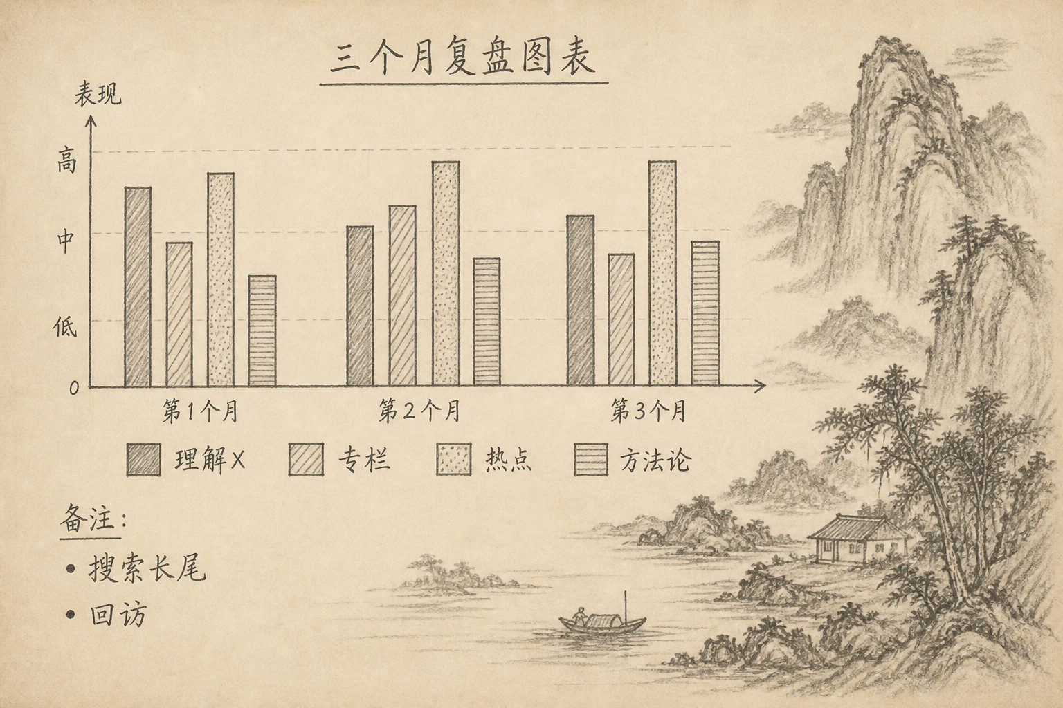 题型与流量结构示意