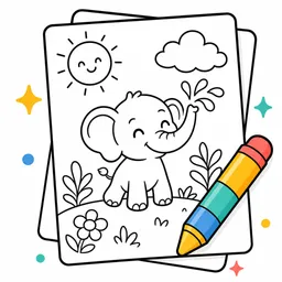AI Coloring Page icon