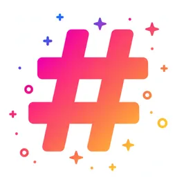 Hashtag Gen AI icon