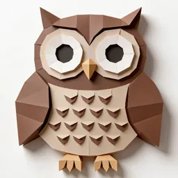 Paper Cutout AI icon