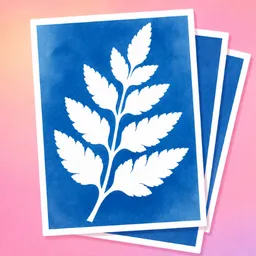 AI Cyanotype Print icon