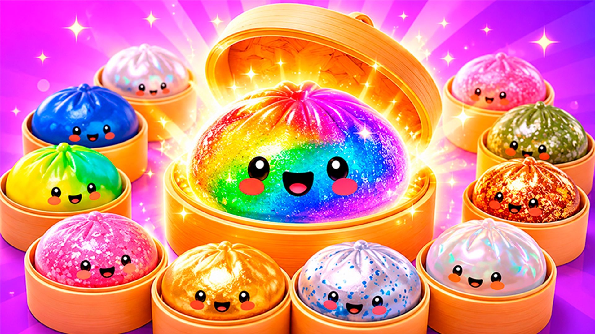 Mystery Squishy Dumpling Blind Box cover
