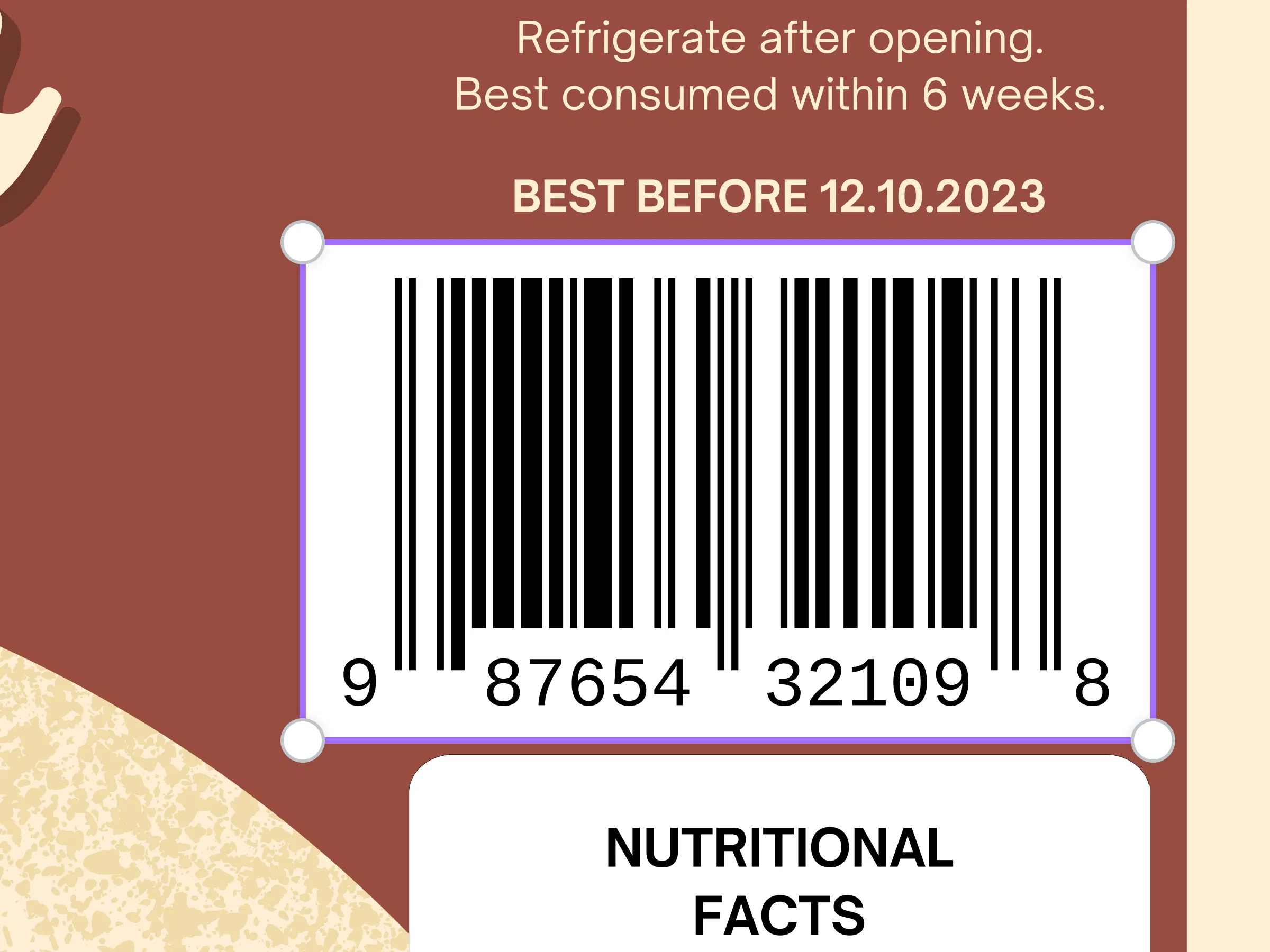Barcodes screenshot 2