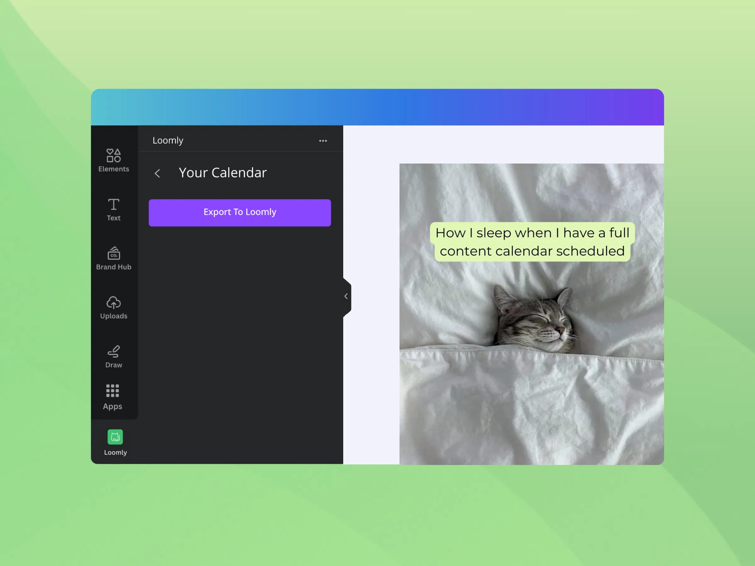 Loomly screenshot 2