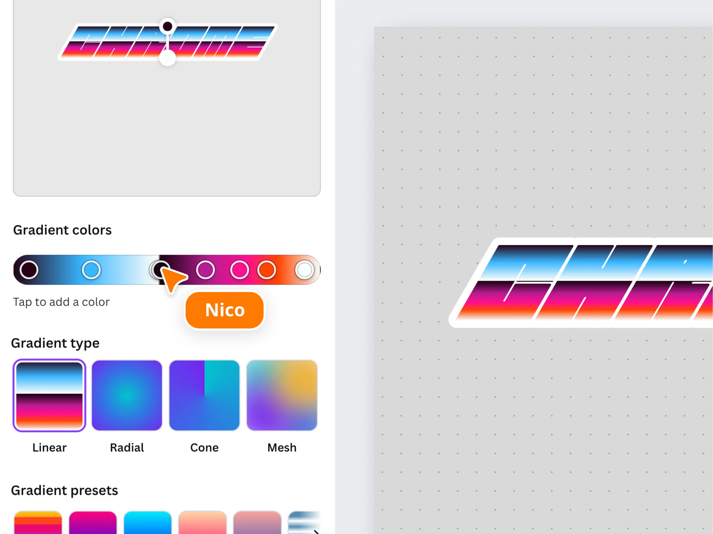 TypeGradient screenshot 2