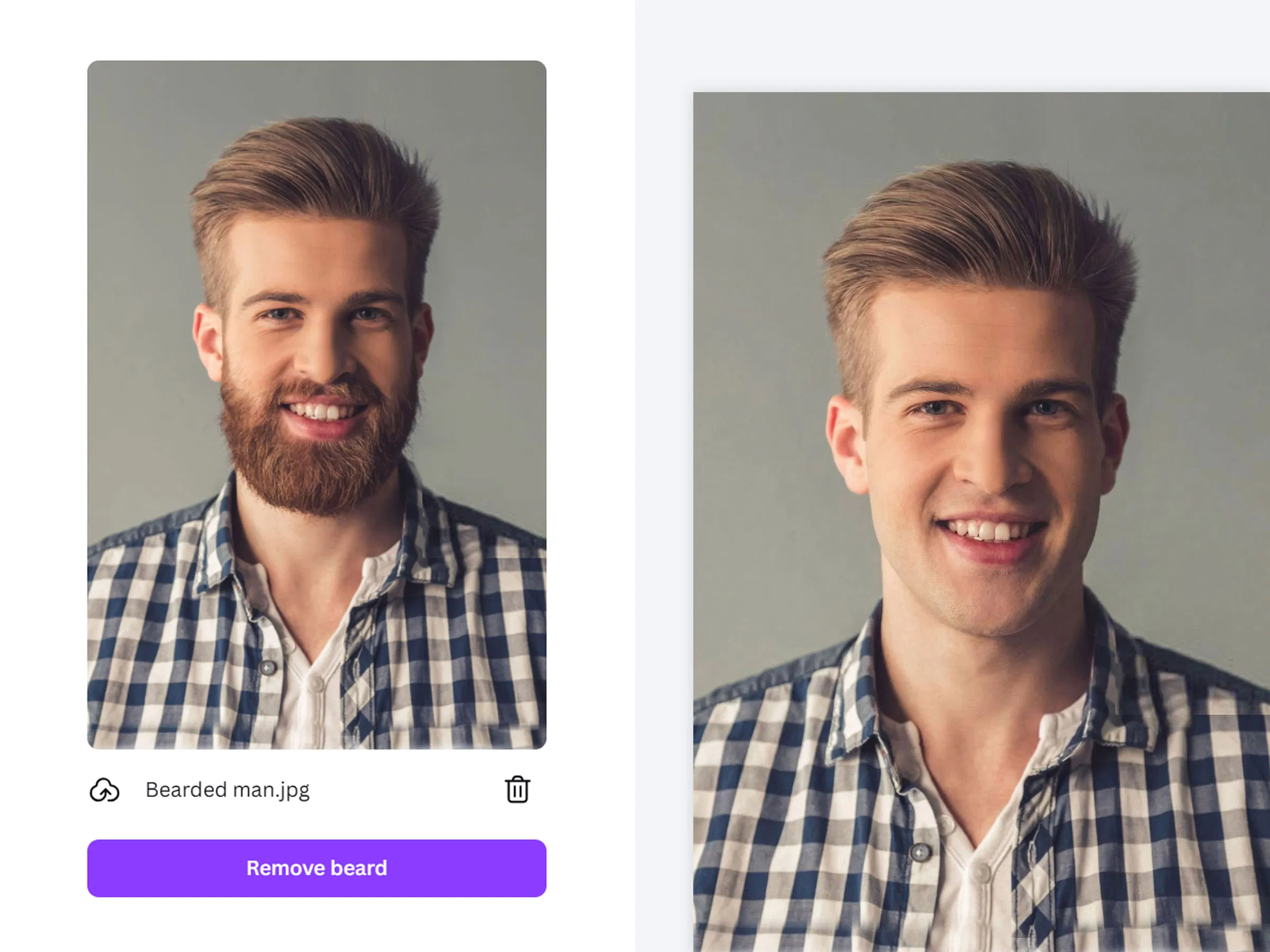 No Beard Filter screenshot 2