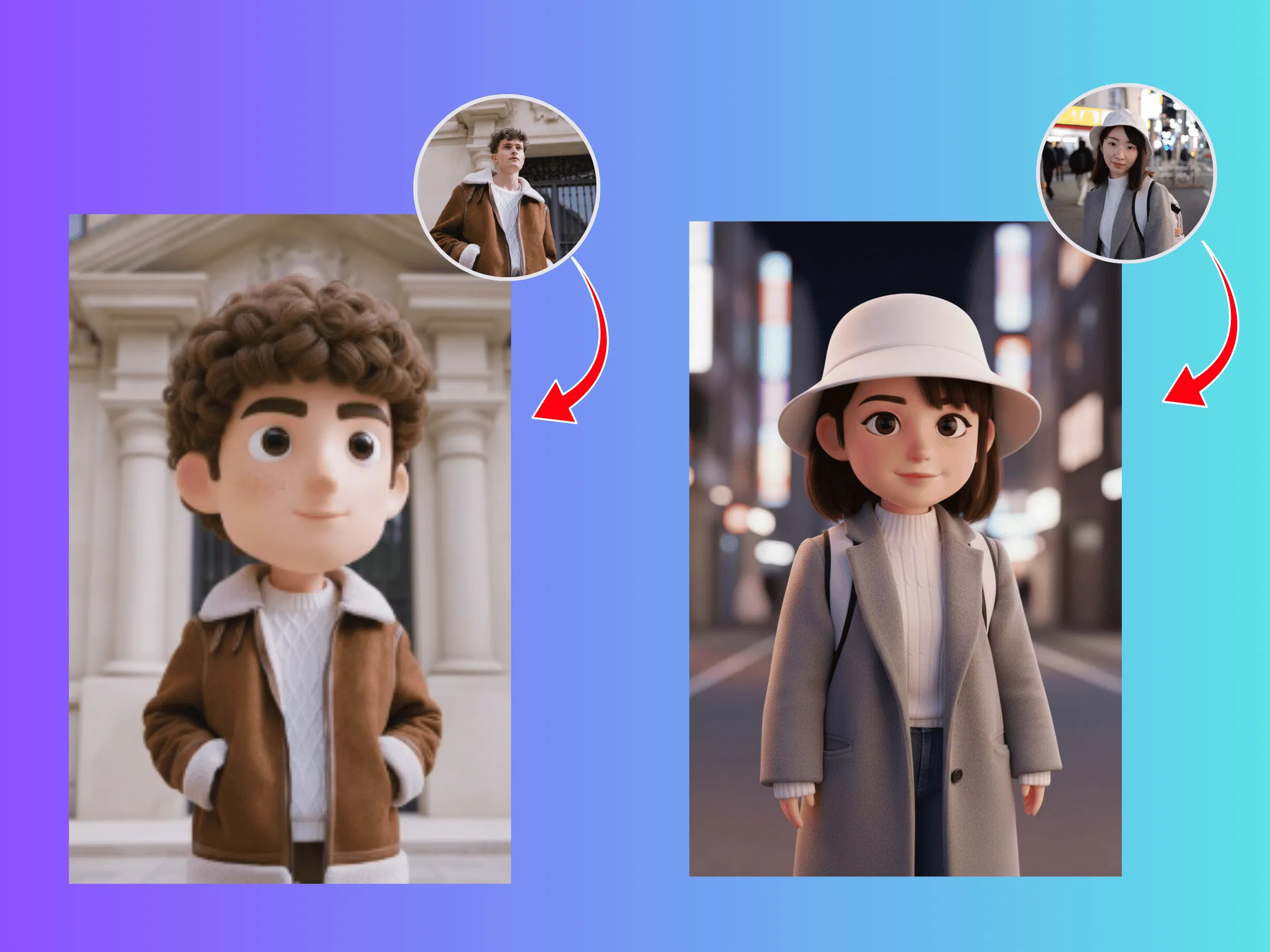3D Chibi Photo screenshot 1