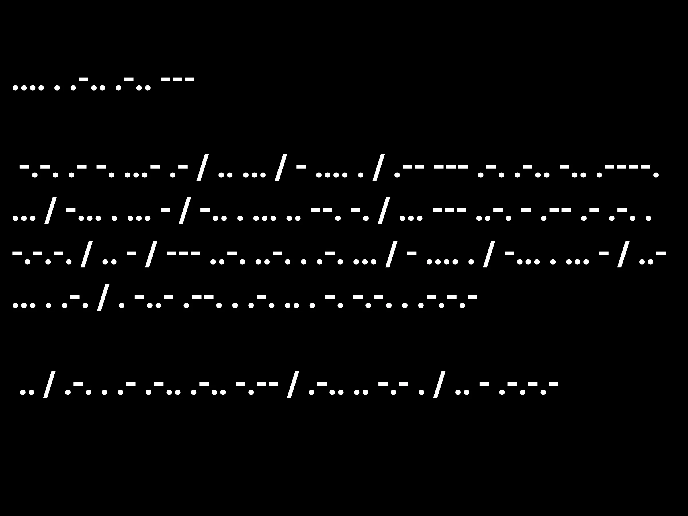 Visual Morse Code screenshot 1