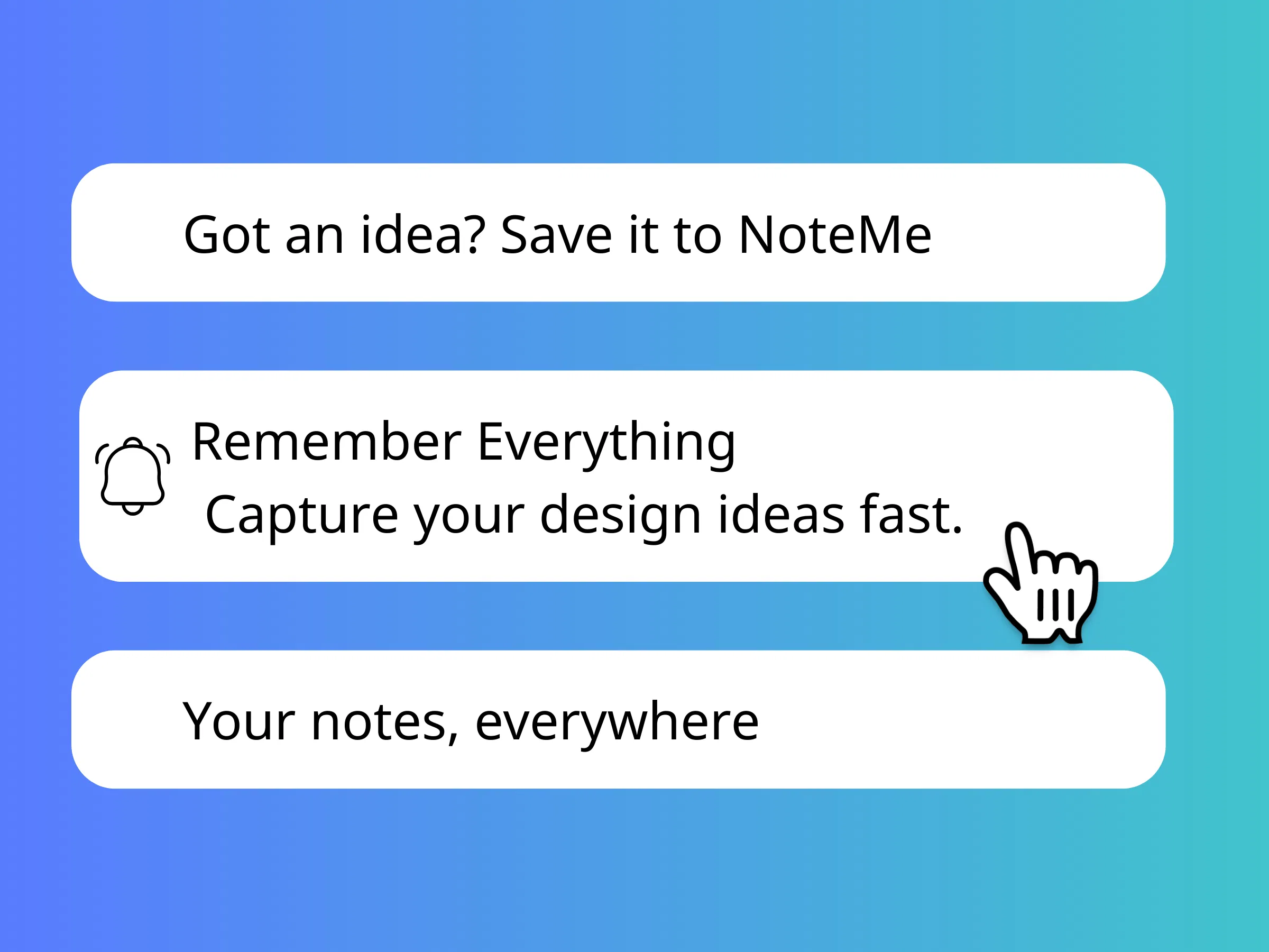NoteMe screenshot 1