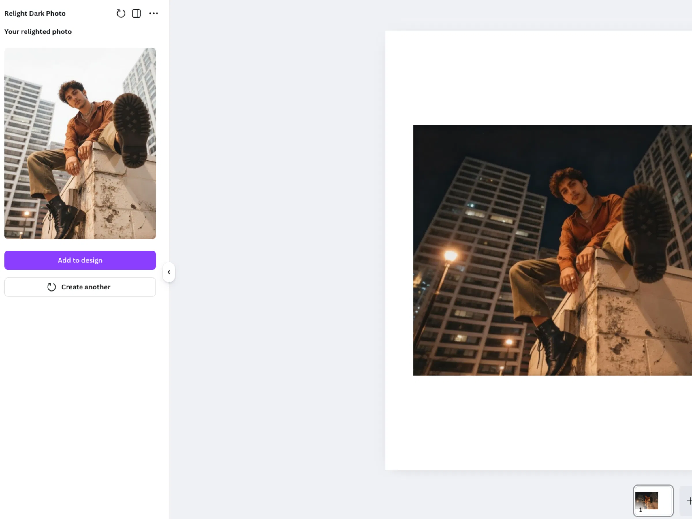 Relight Dark Photo screenshot 2