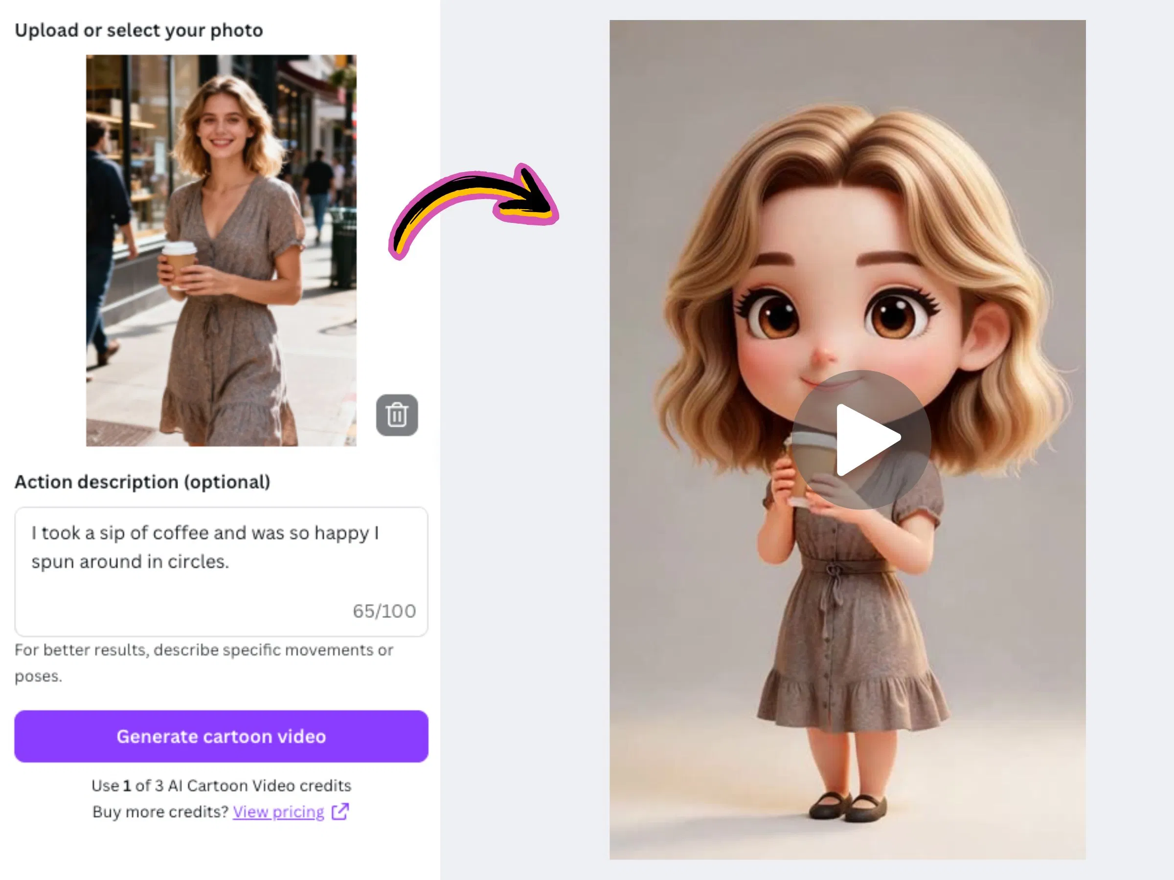 Chibi 3D Video screenshot 2