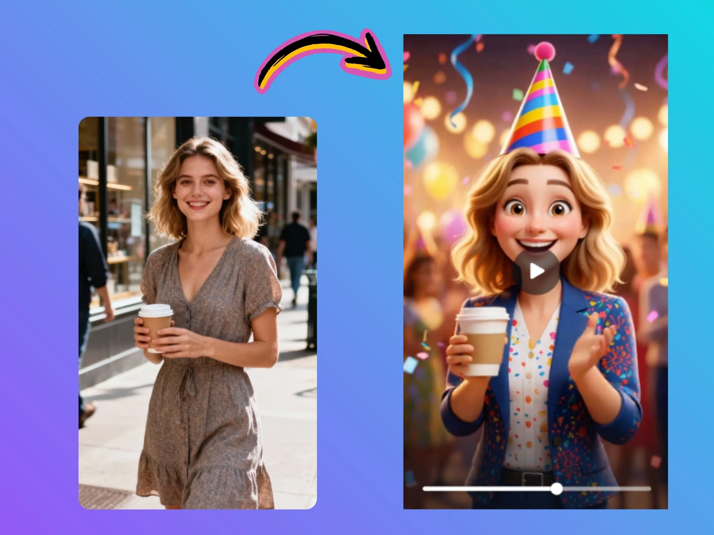 Birthday Video AI screenshot 1