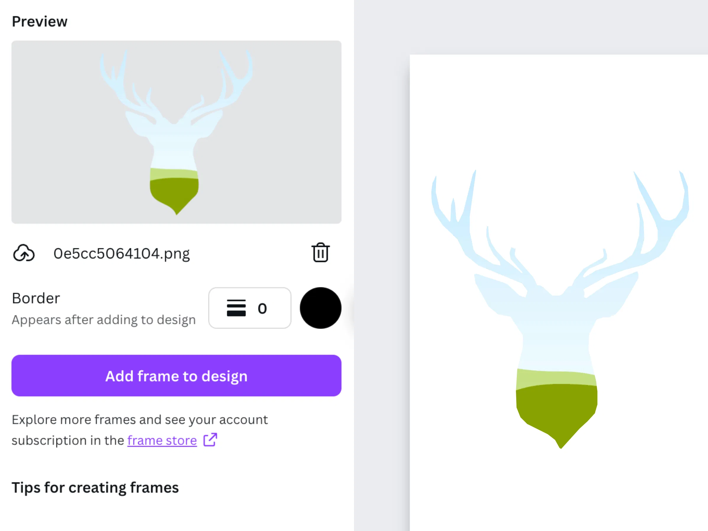 Image to Frame screenshot 2
