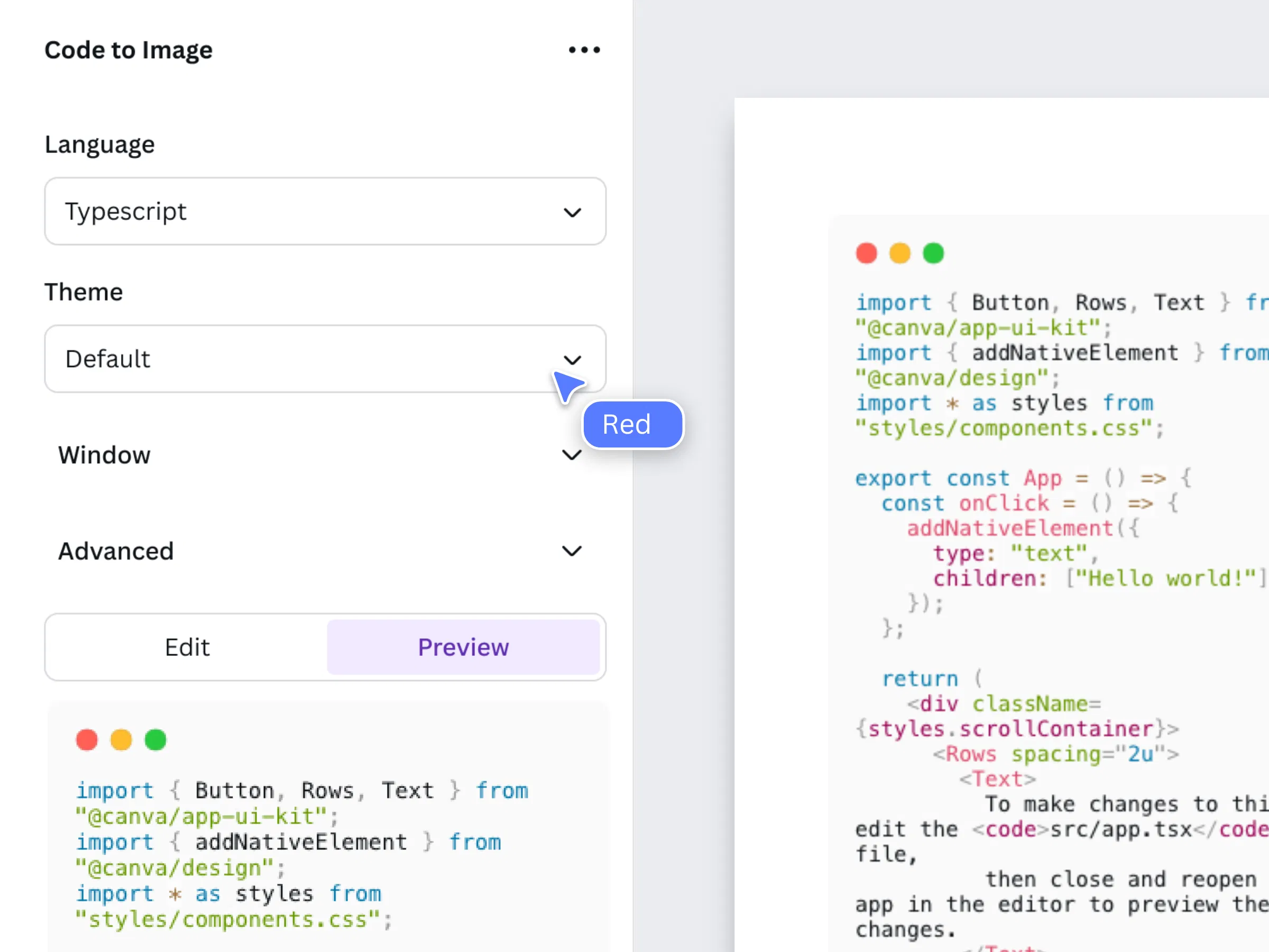 Code To Image screenshot 1