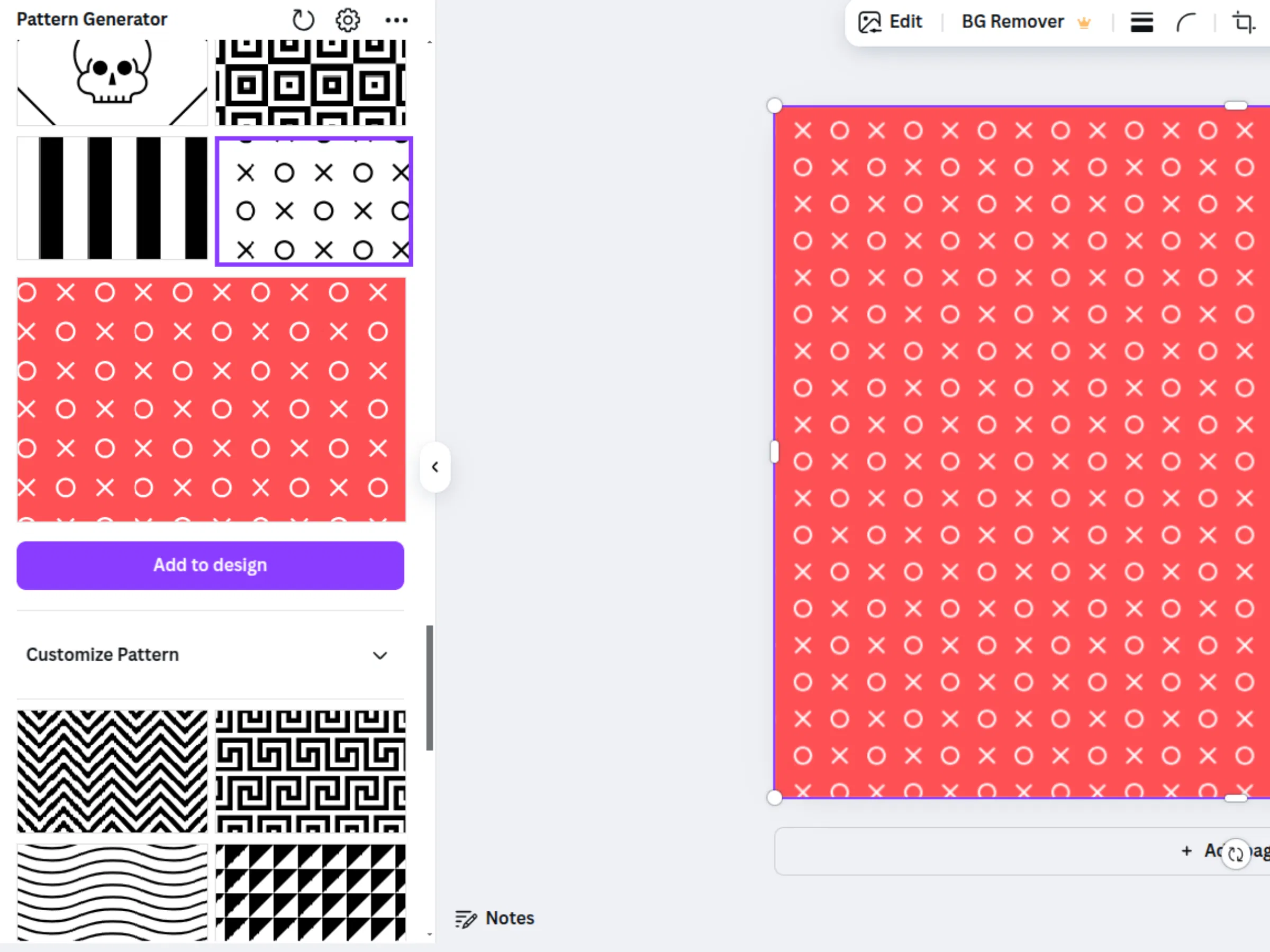 Pattern Generator screenshot 1