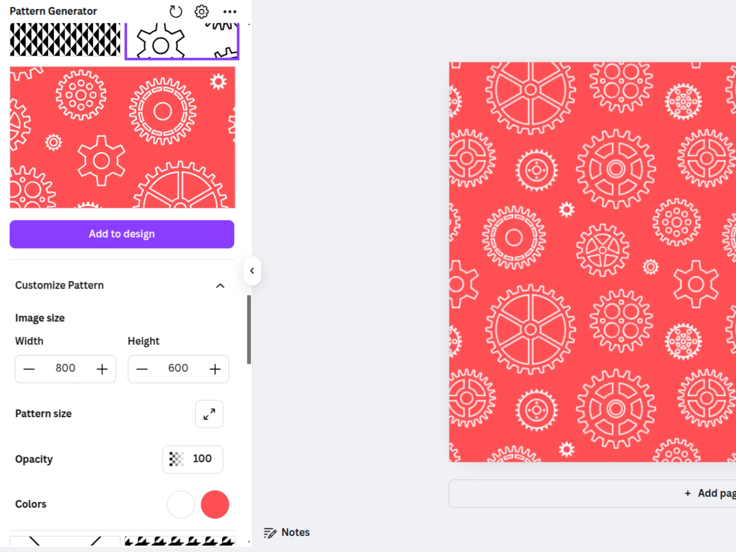 Pattern Generator screenshot 2