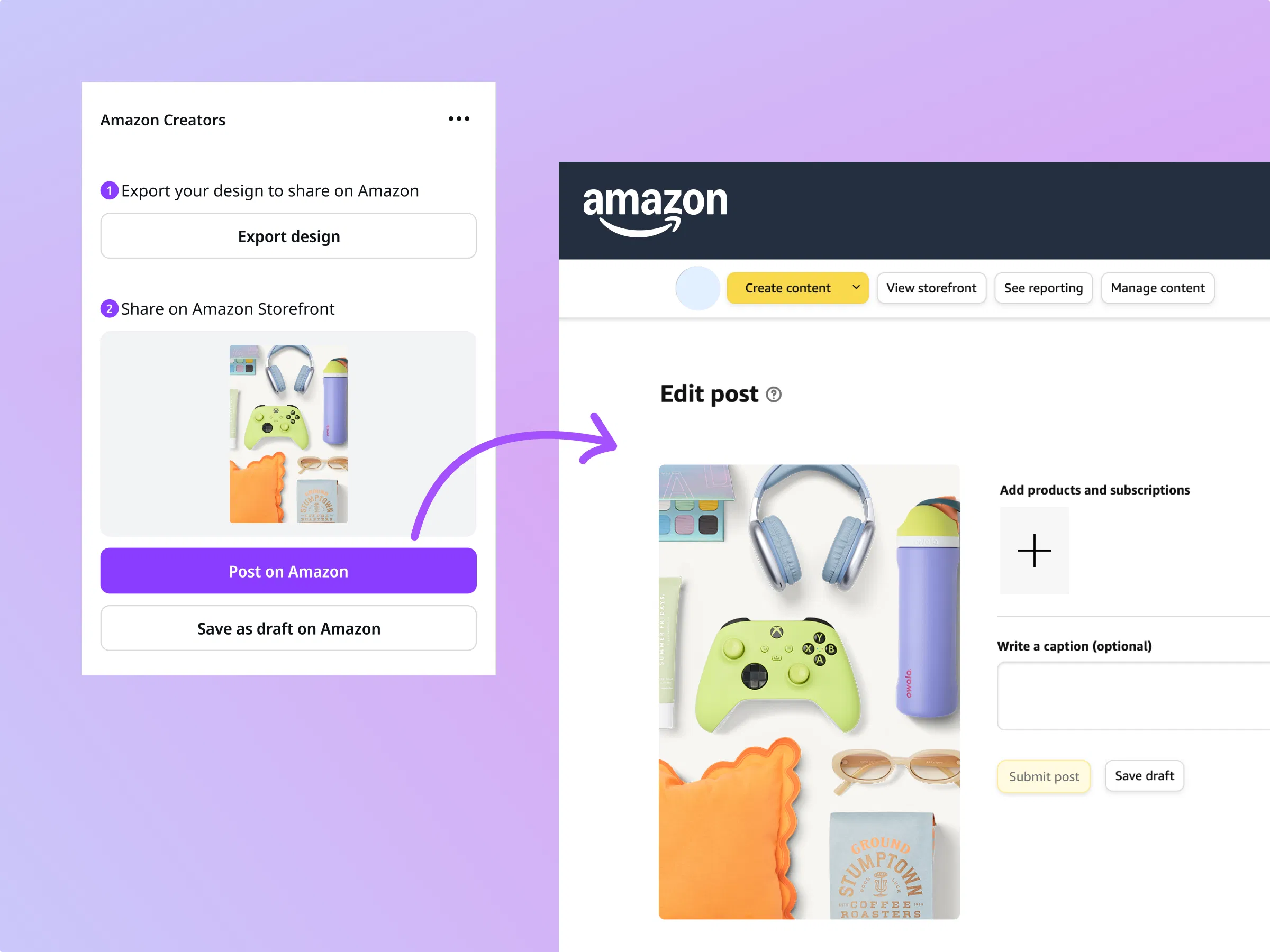 Amazon Creators screenshot 1