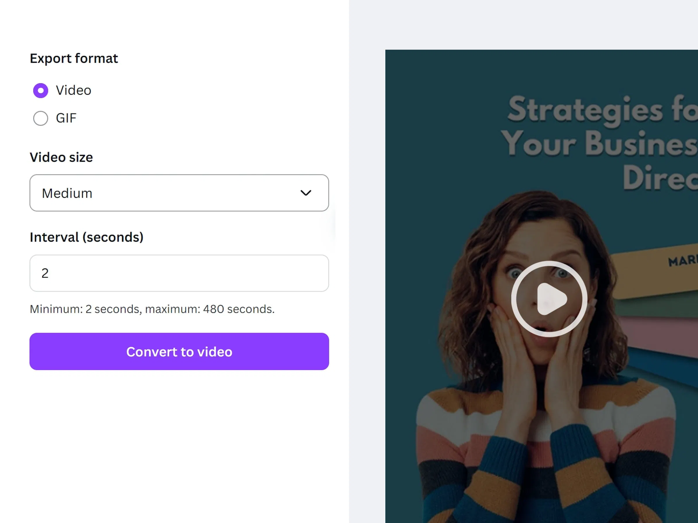 Slides to Video screenshot 2
