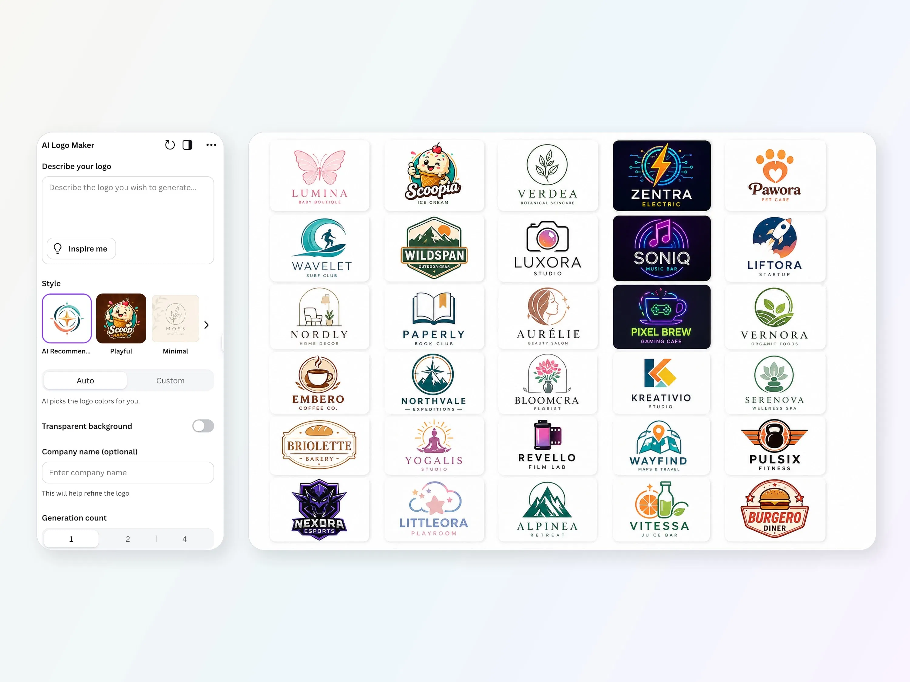 AI Logo Maker screenshot 1