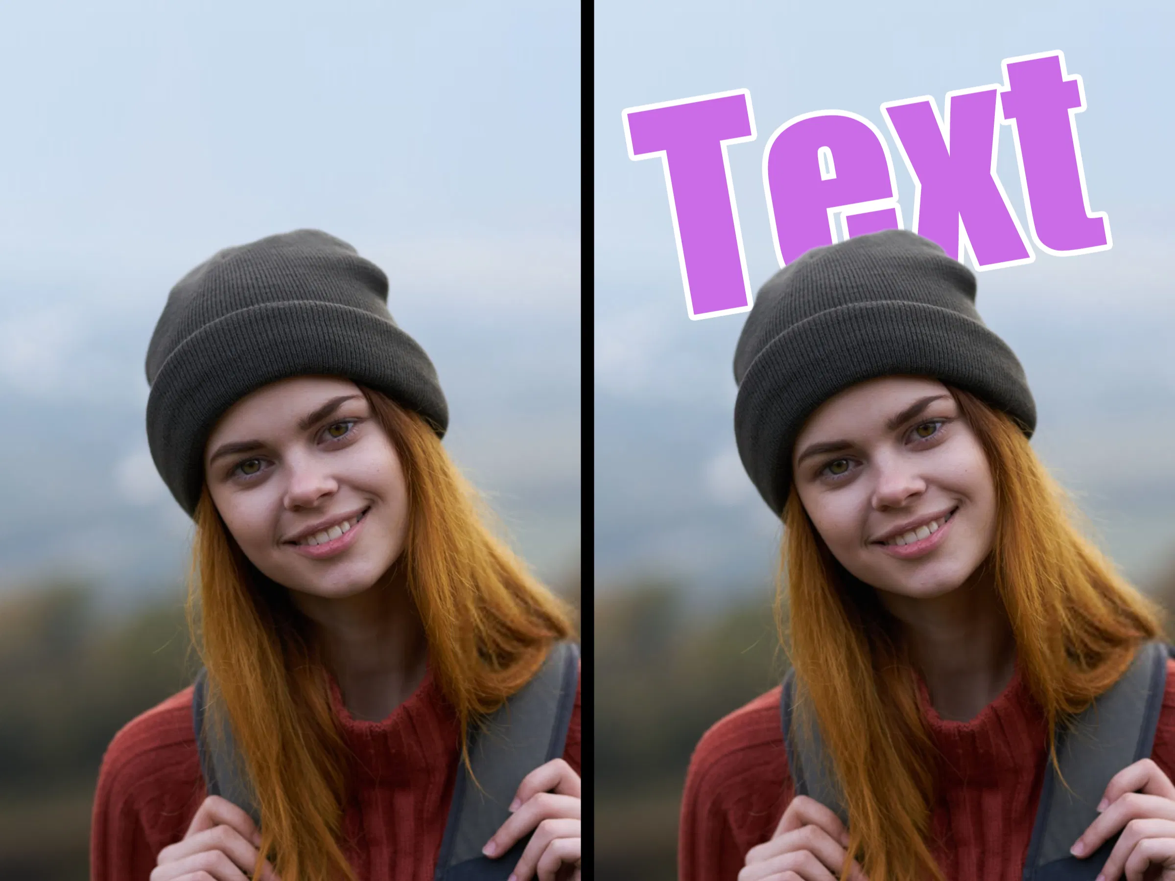 Text Behind Images screenshot 1