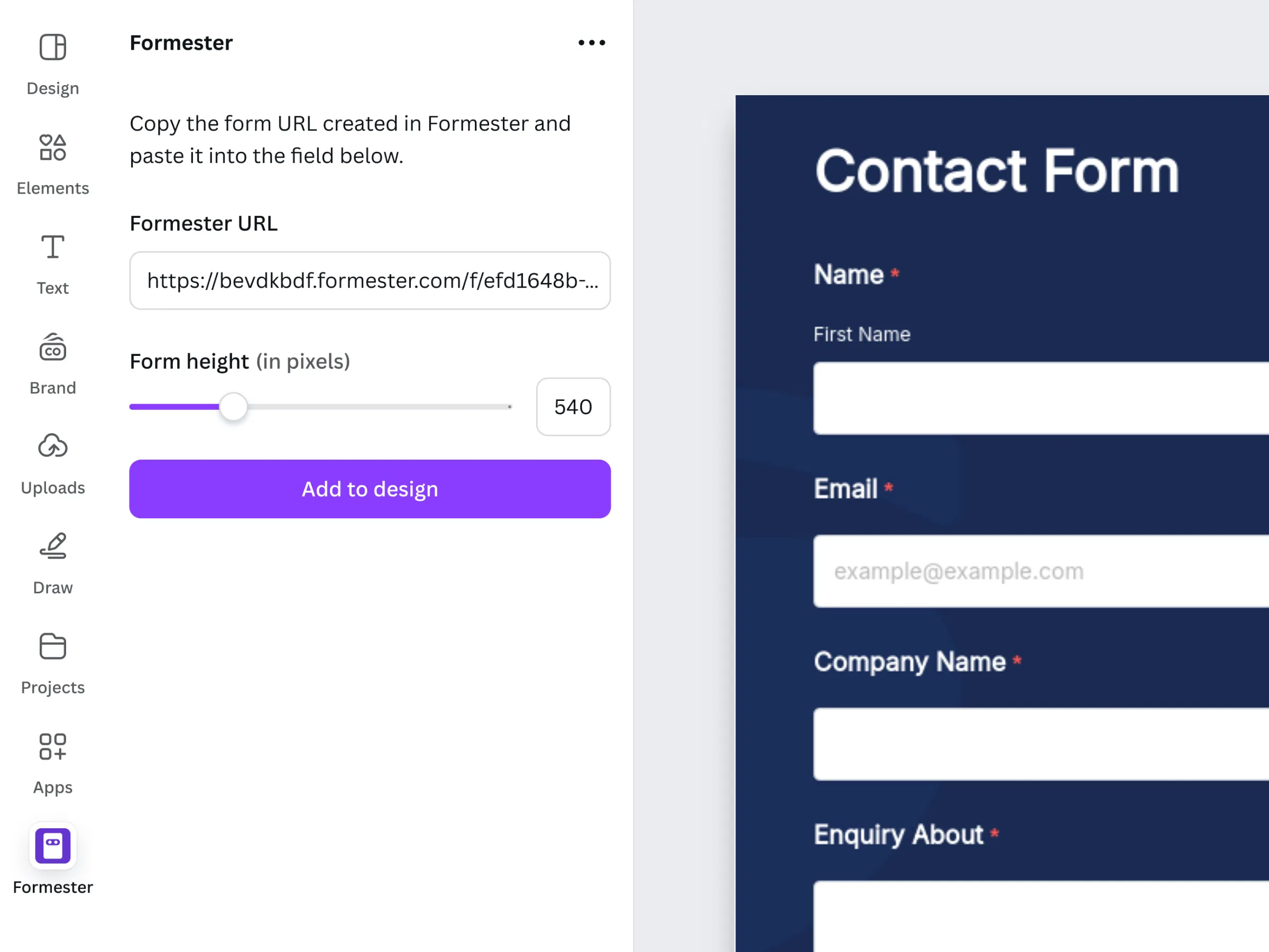 Formester screenshot 1