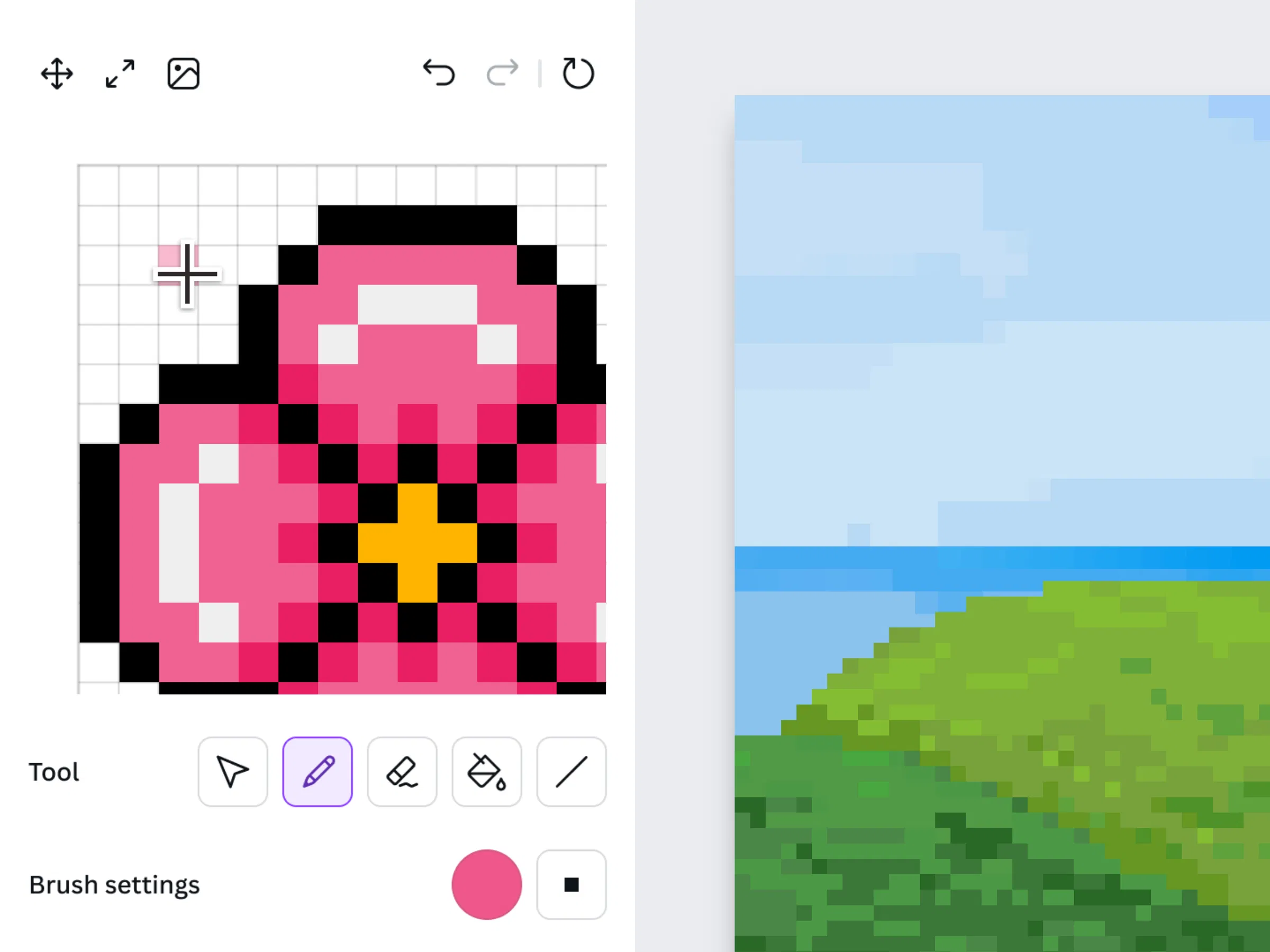 Pixel Editor screenshot 1