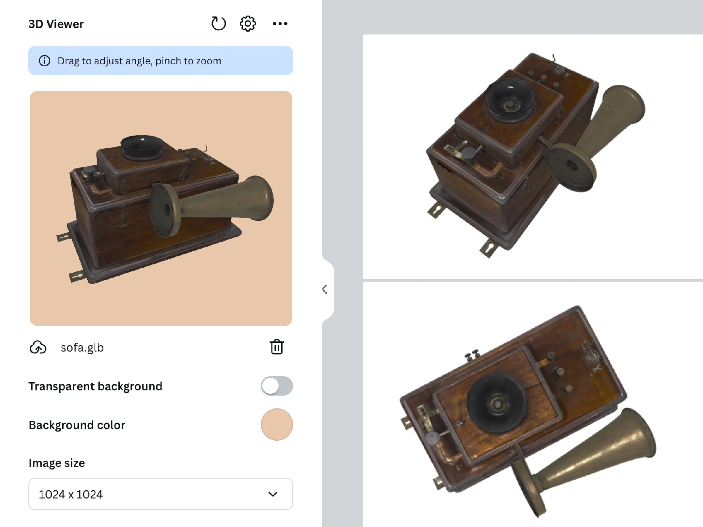 3D Viewer screenshot 2