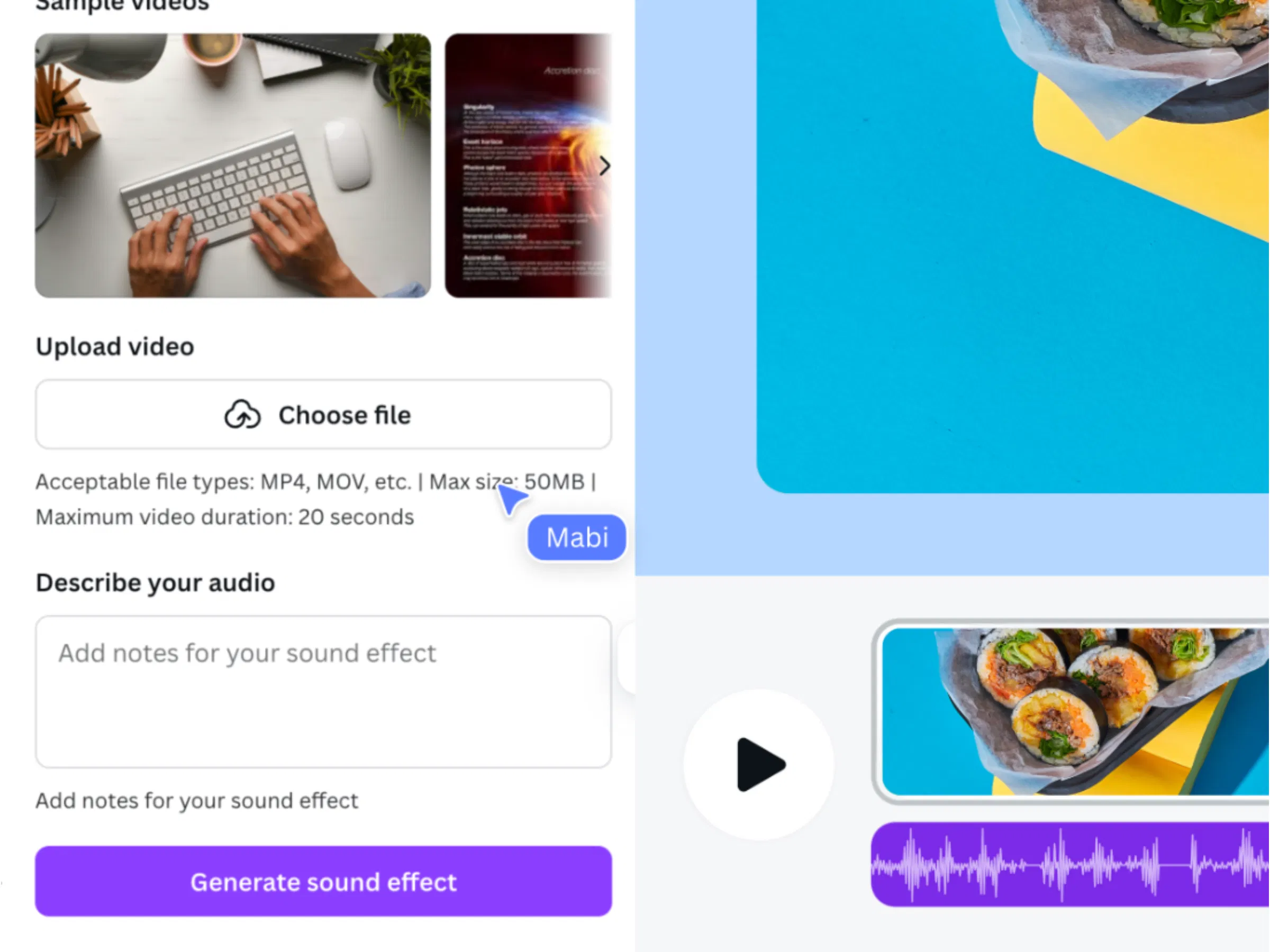 Sound Effects AI screenshot 2