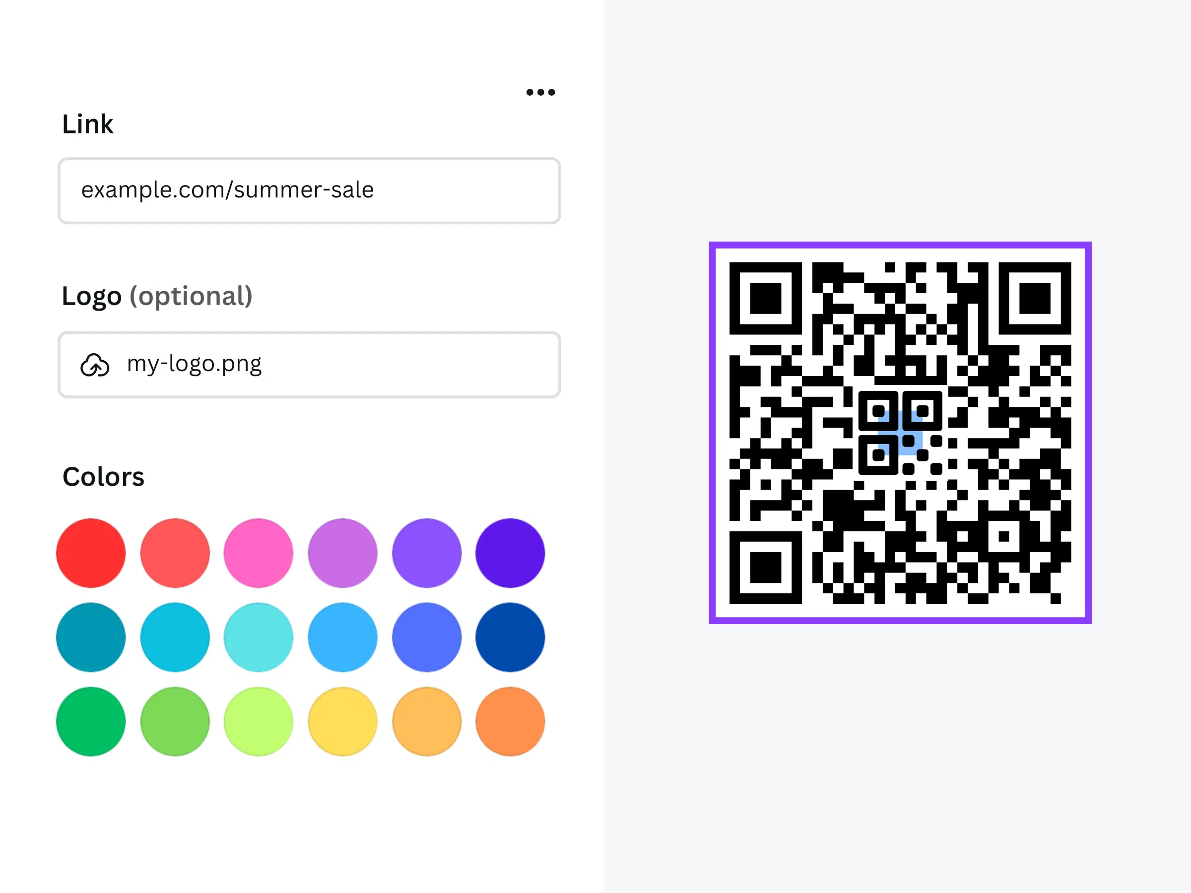 QR Code with Logo screenshot 1