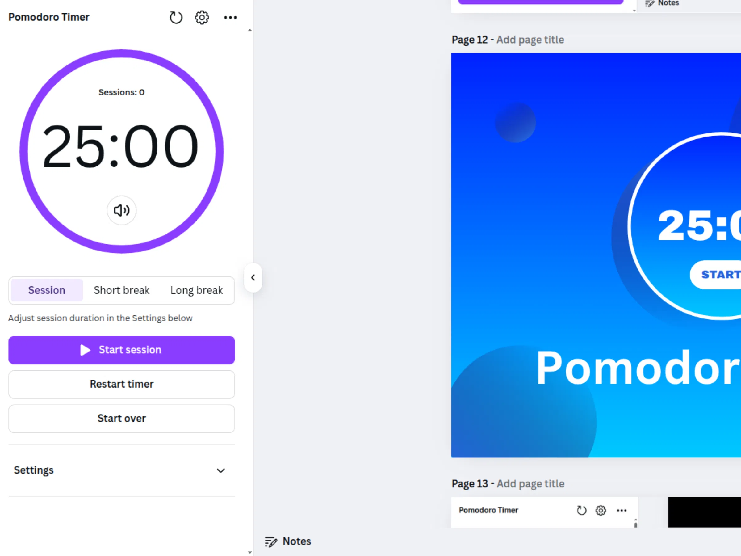 Pomodoro Timer screenshot 2
