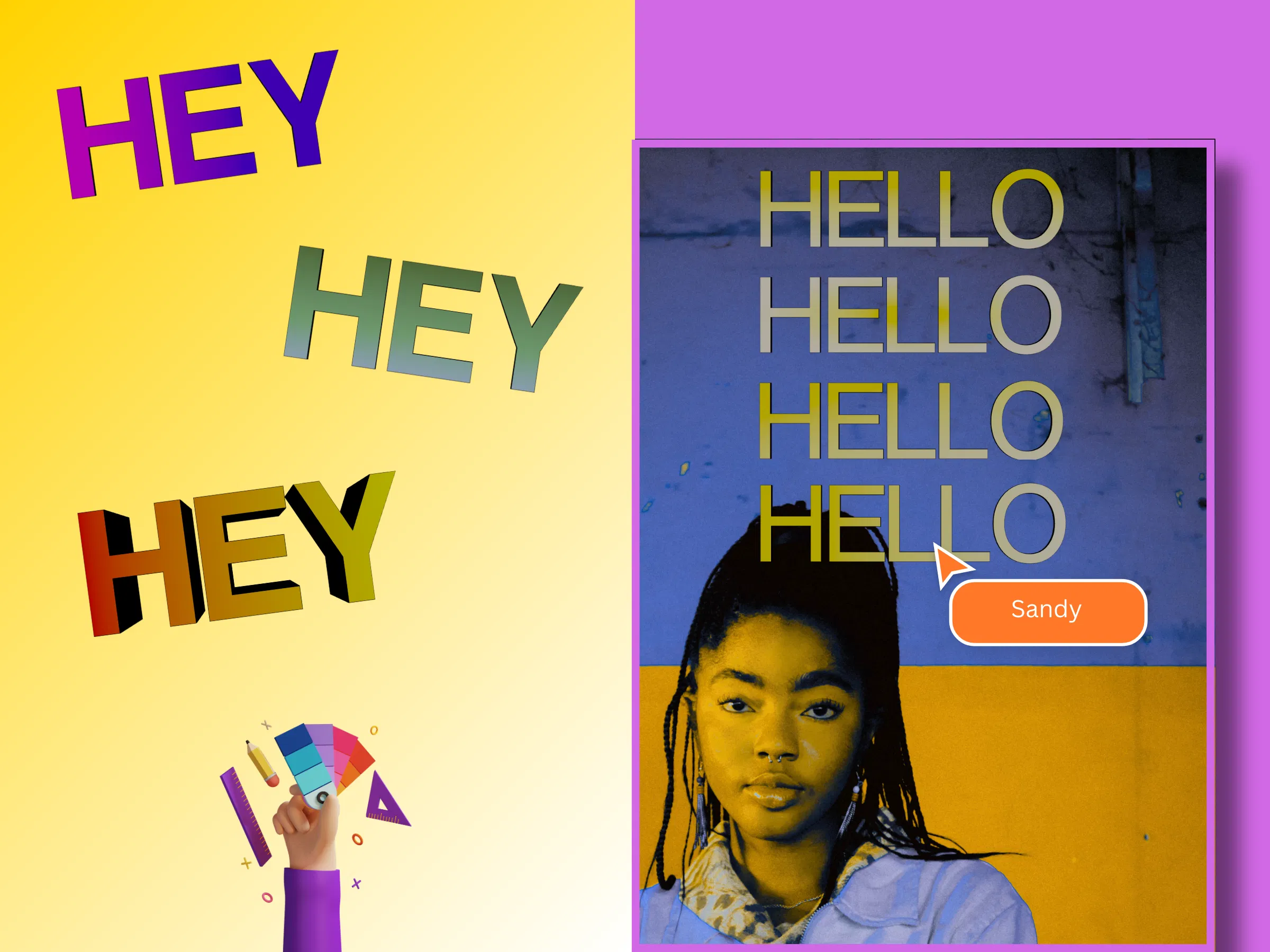 3D Text Gradient screenshot 1