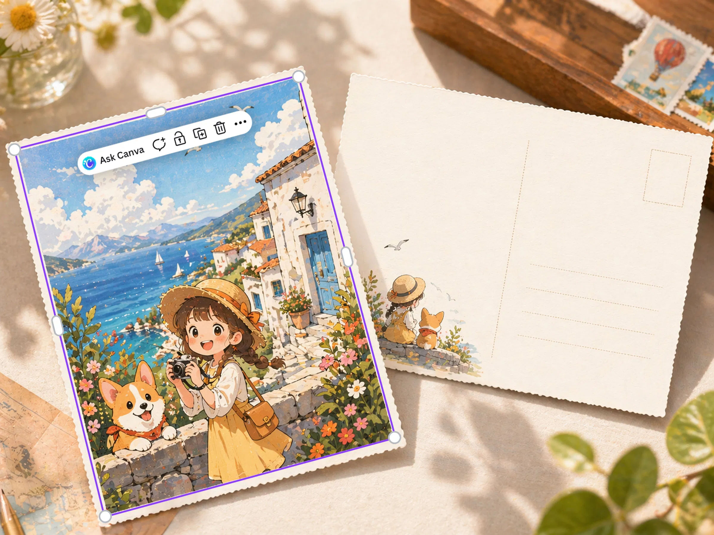 Postcard Maker screenshot 1